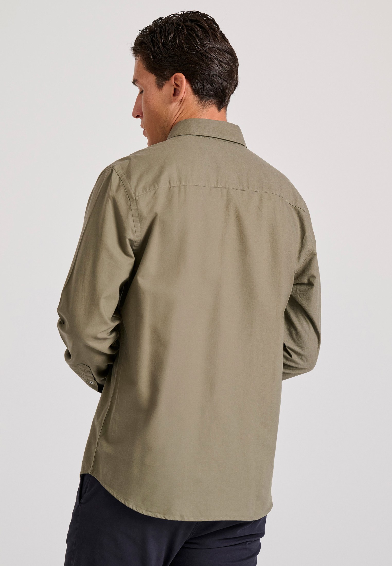 Men's Shirts Funky Buddha Khaki