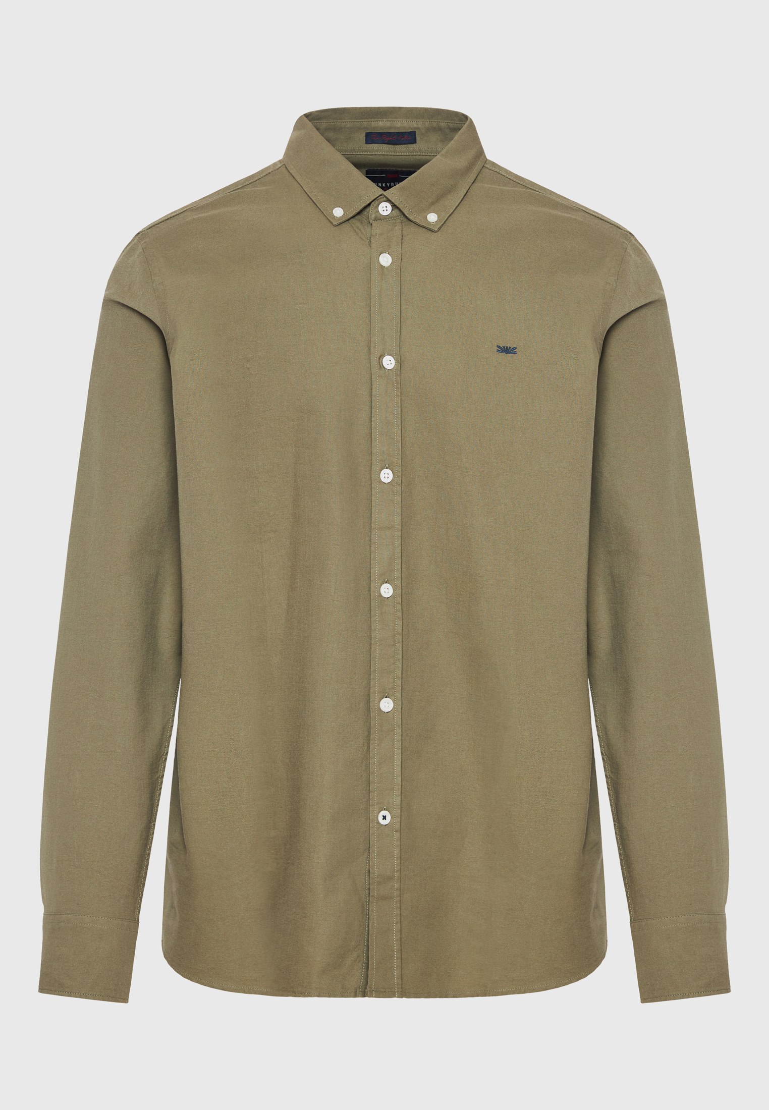Men's Shirts Funky Buddha Khaki