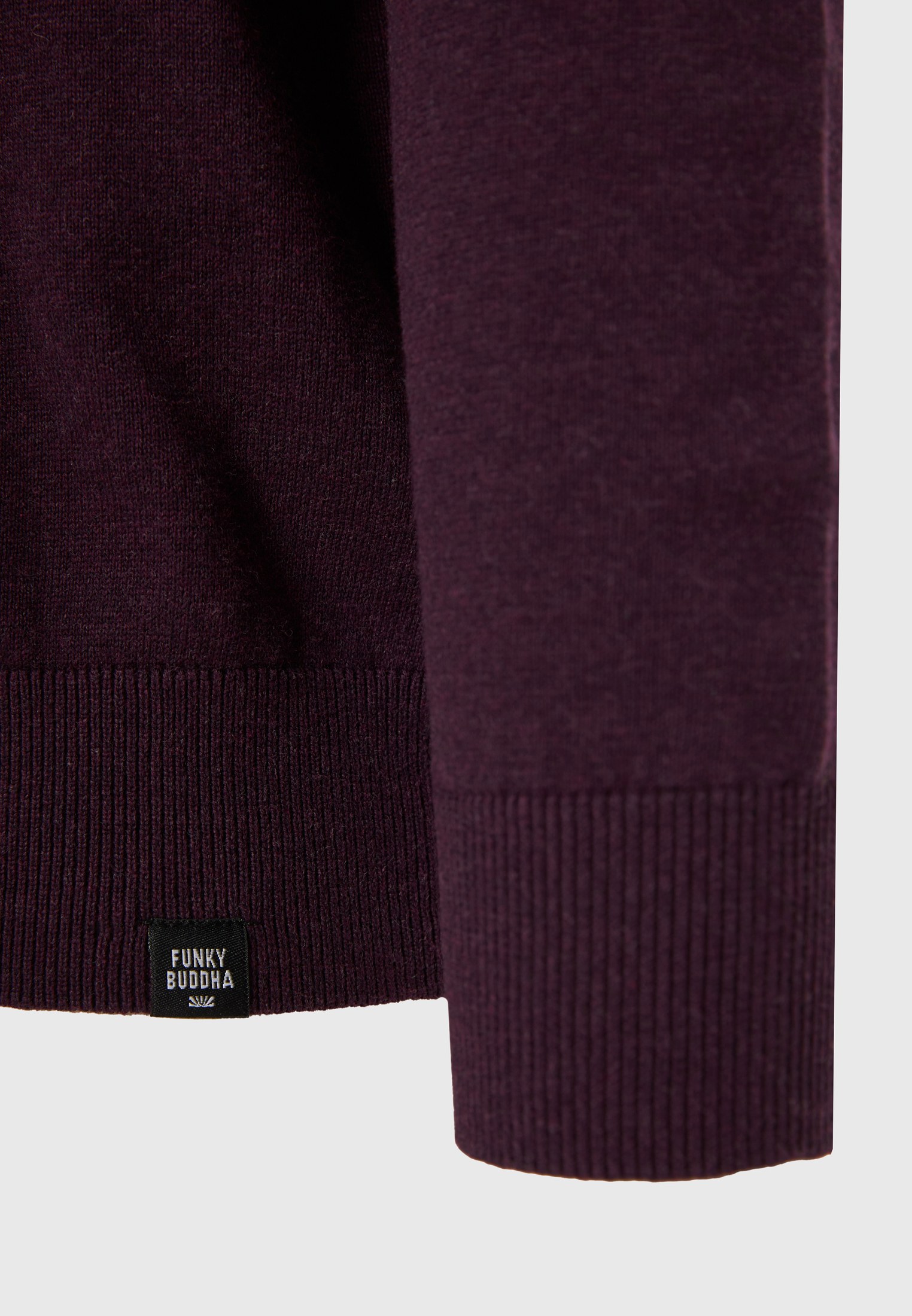 Men's Knitwear Funky Buddha Purple