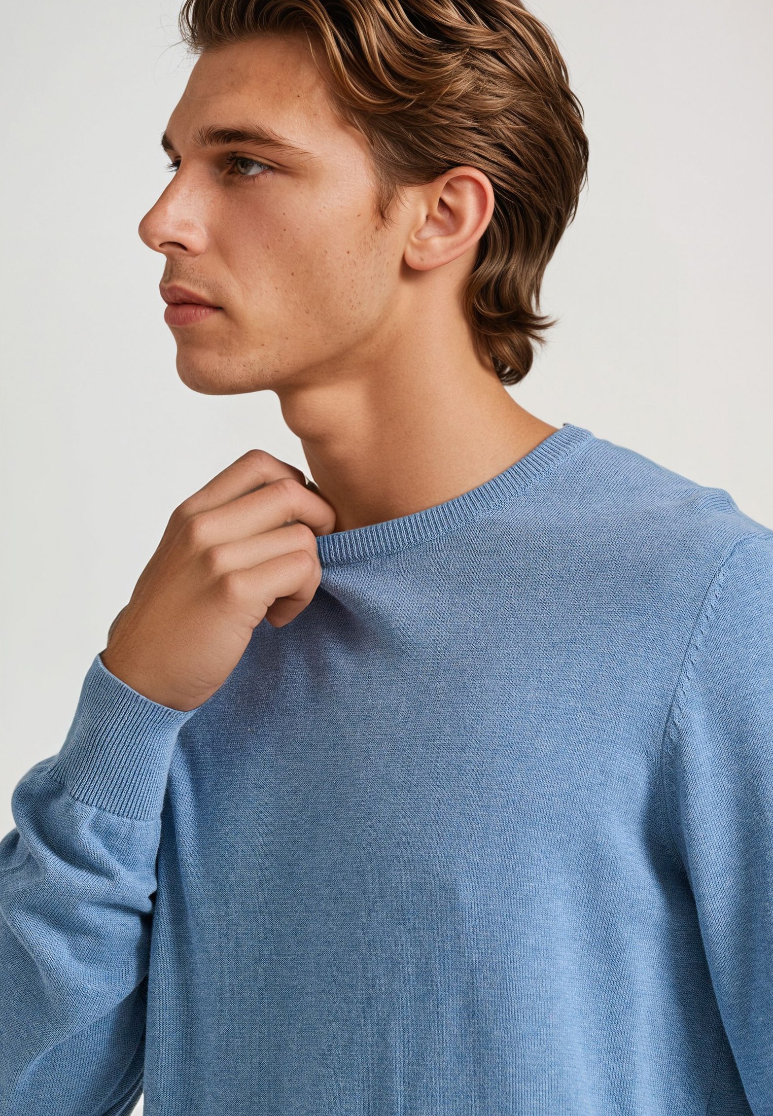 Men's Knitwear Funky Buddha Blue