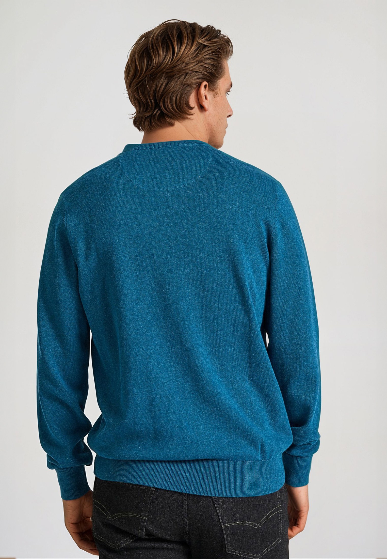 Men's Knitwear Funky Buddha Blue