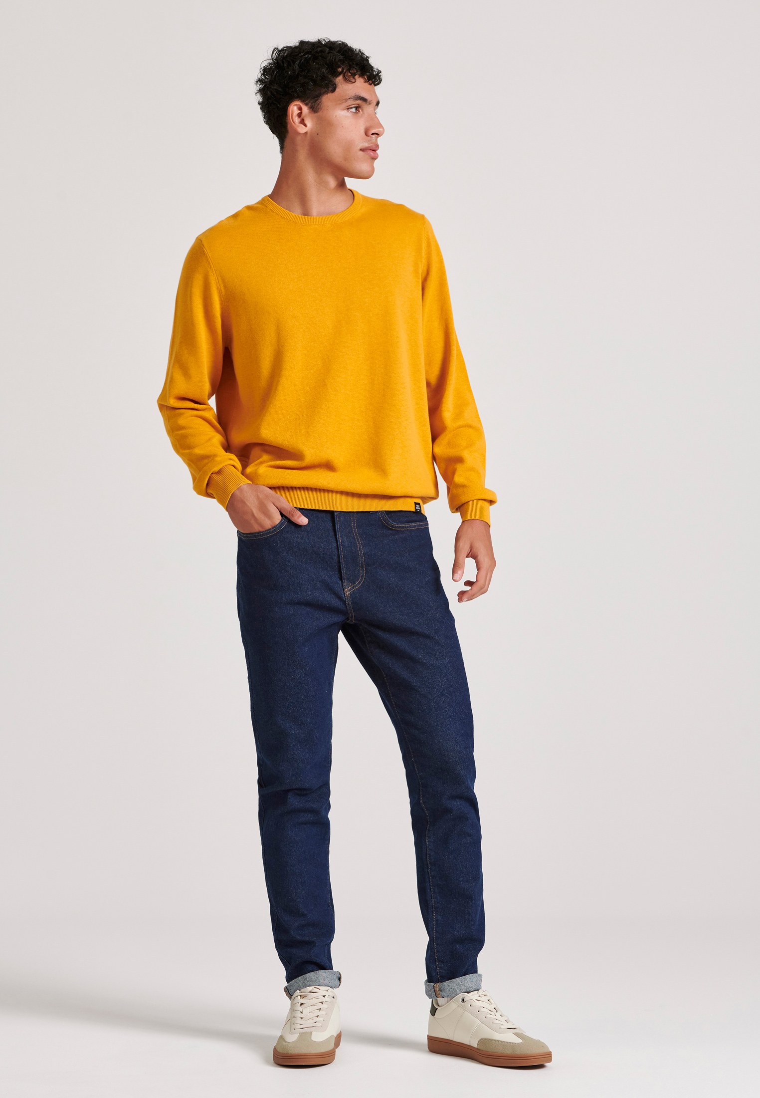 Men's Knitwear Funky Buddha Yellow