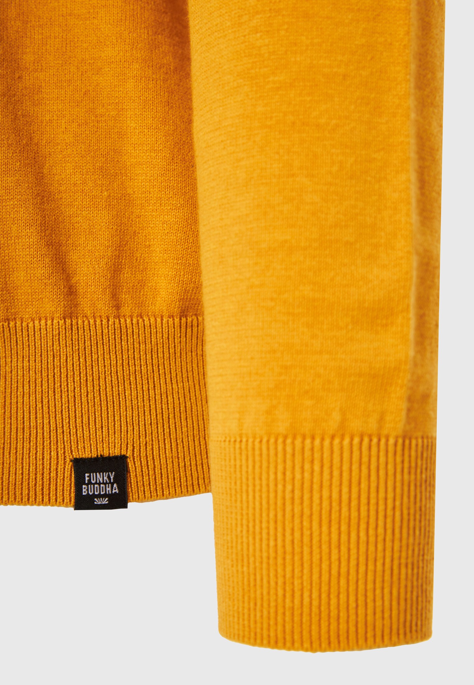 Men's Knitwear Funky Buddha Yellow