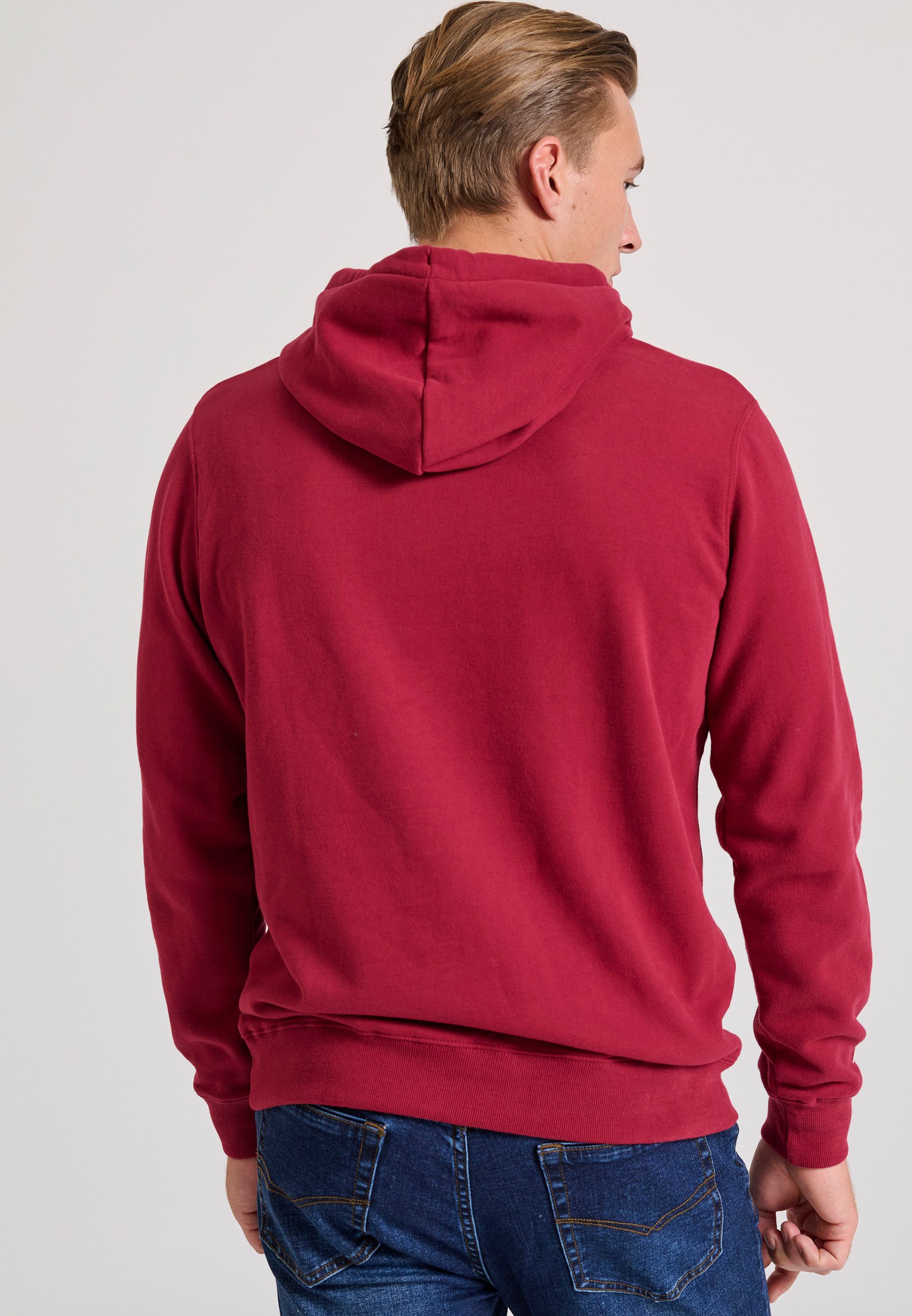 Men's Hoodies & Sweatshirts Funky Buddha Bordeaux