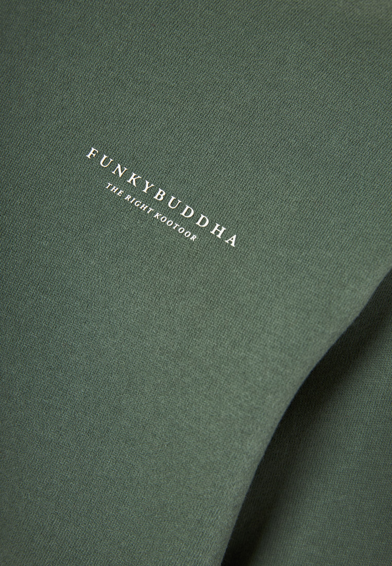 Men's Hoodies & Sweatshirts Funky Buddha Green