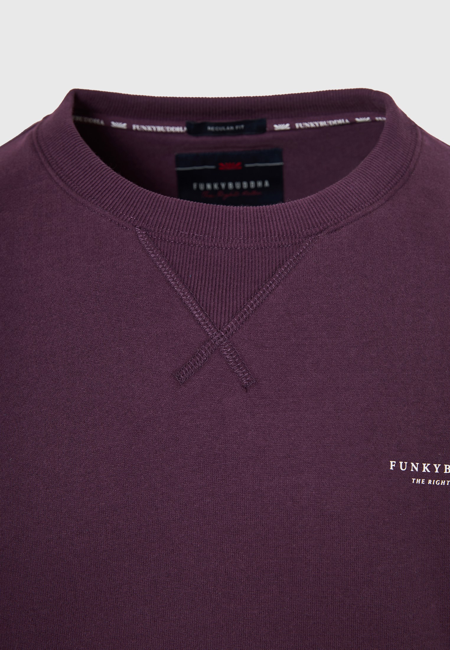 Men's Hoodies & Sweatshirts Funky Buddha Purple