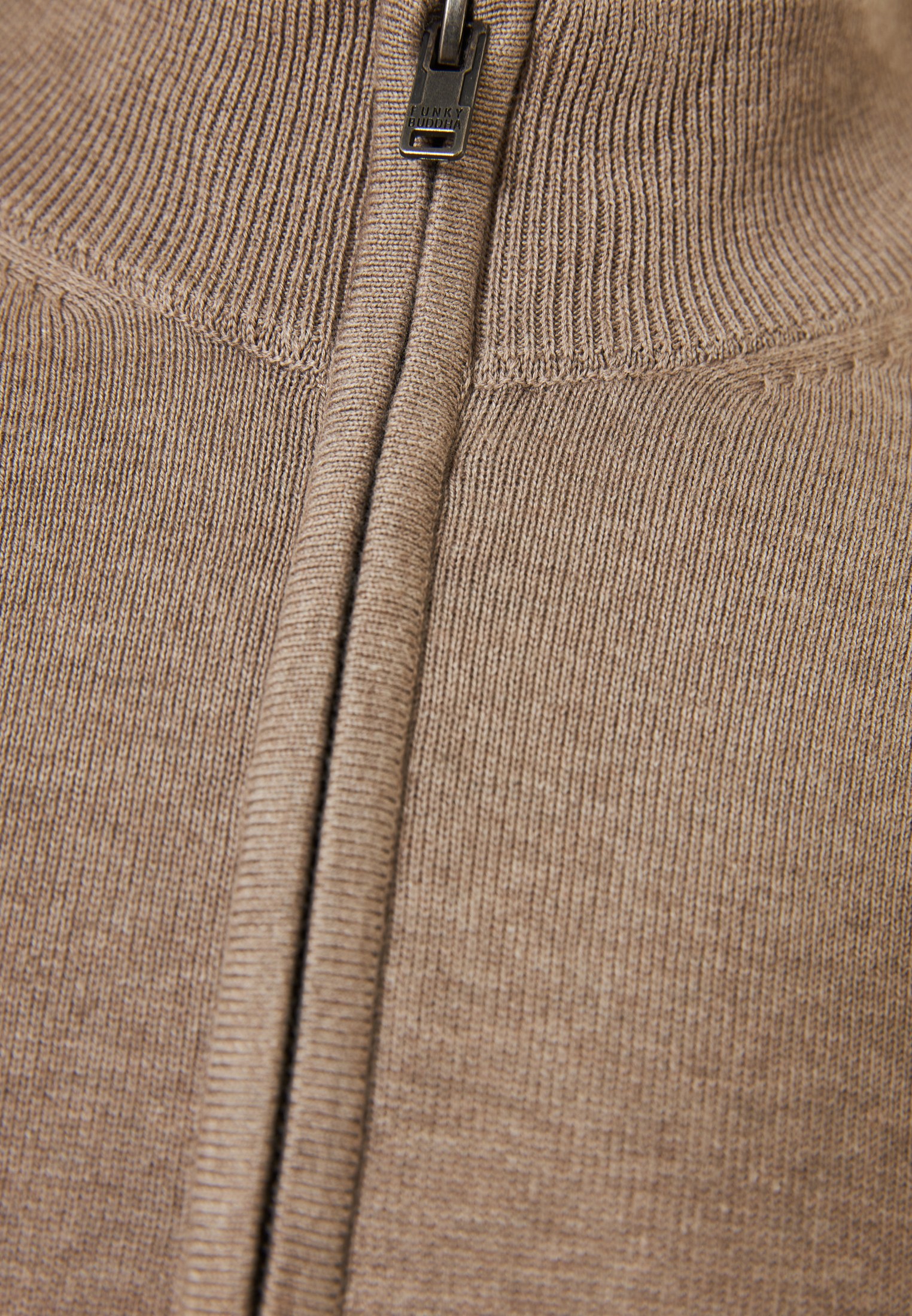 Ανδρικό half-zip πλεκτό πουλόβερ φωτογραφία