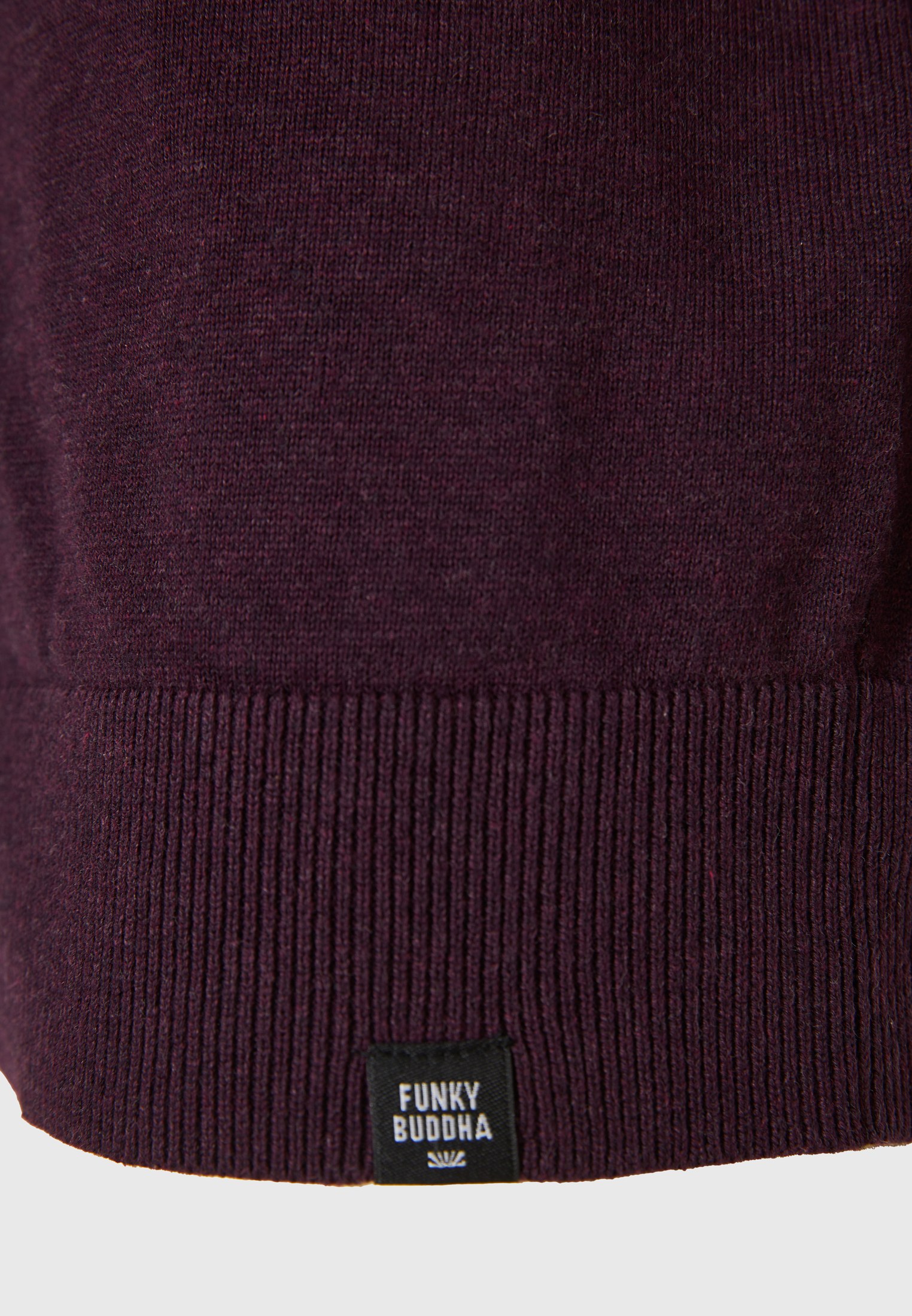 Ανδρικό half-zip πλεκτό πουλόβερ φωτογραφία