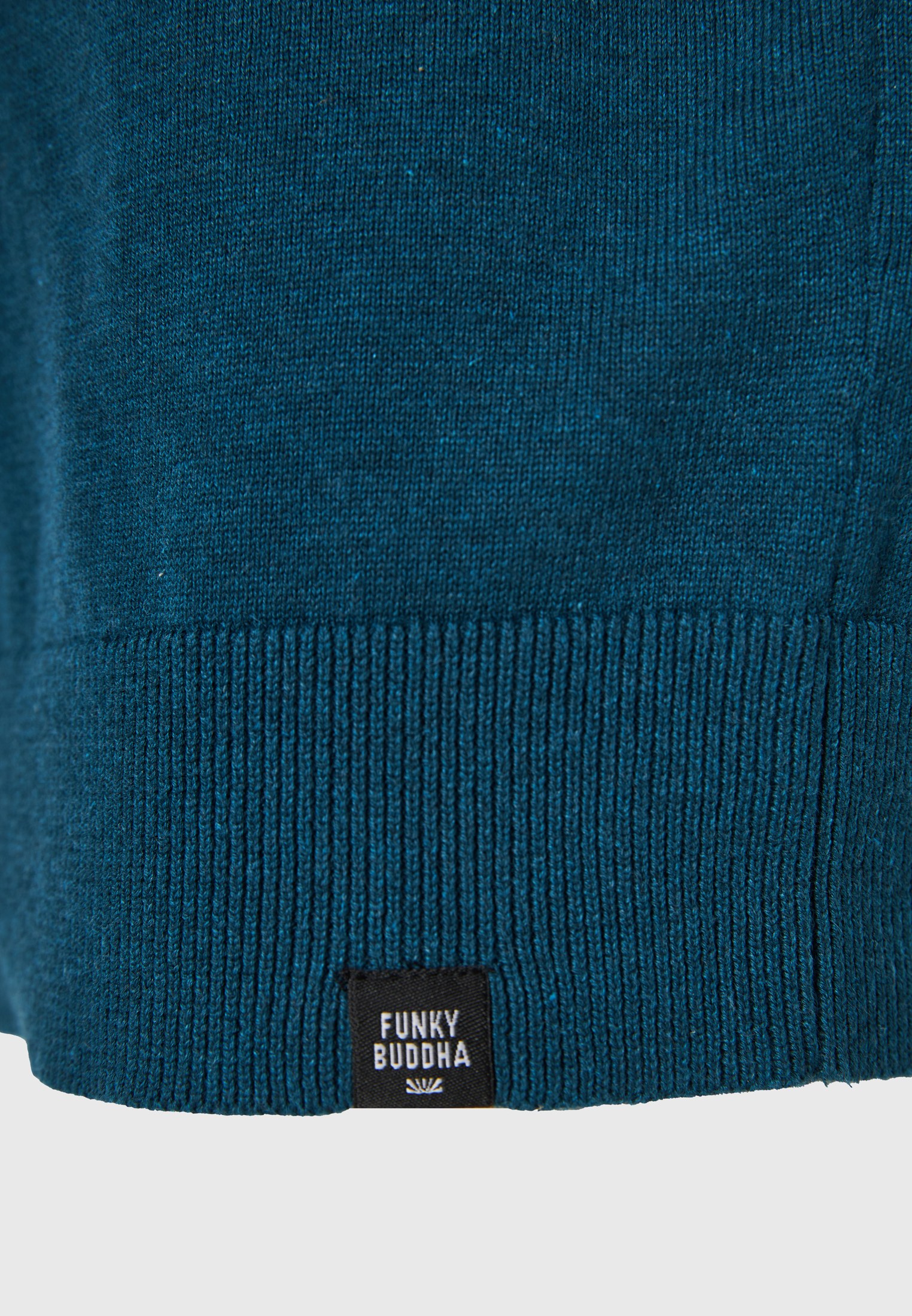 Ανδρικό half-zip πλεκτό πουλόβερ φωτογραφία