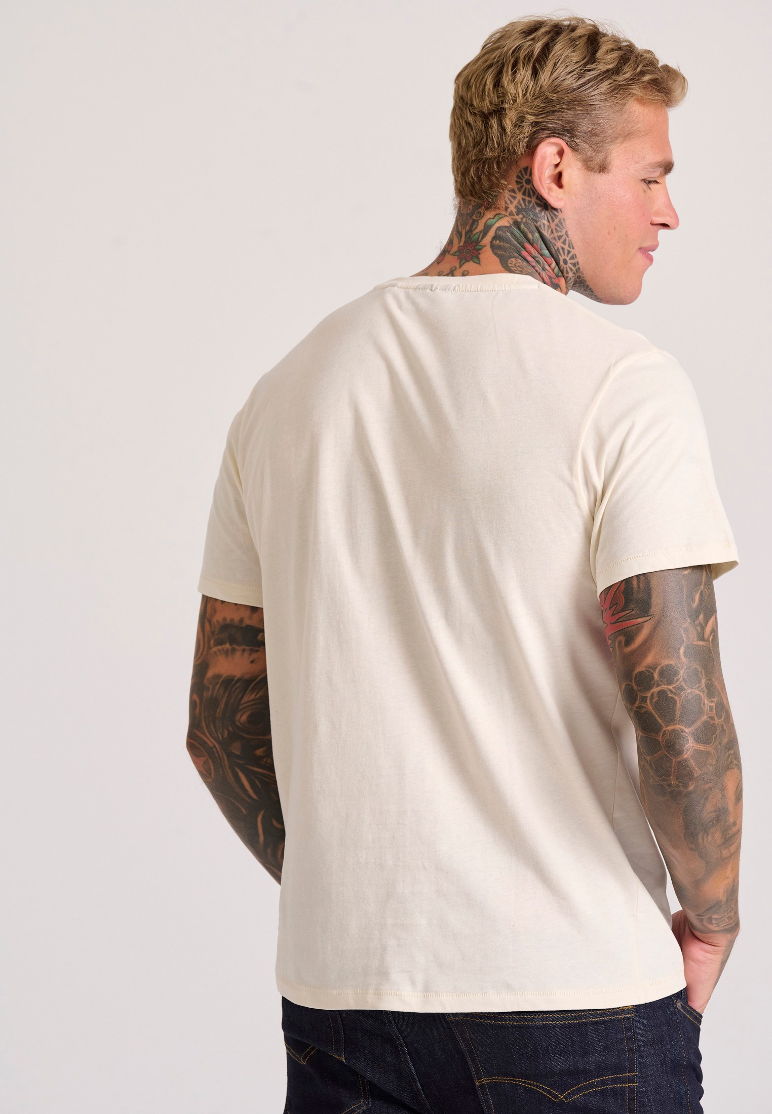 Men's Shirts Funky Buddha White