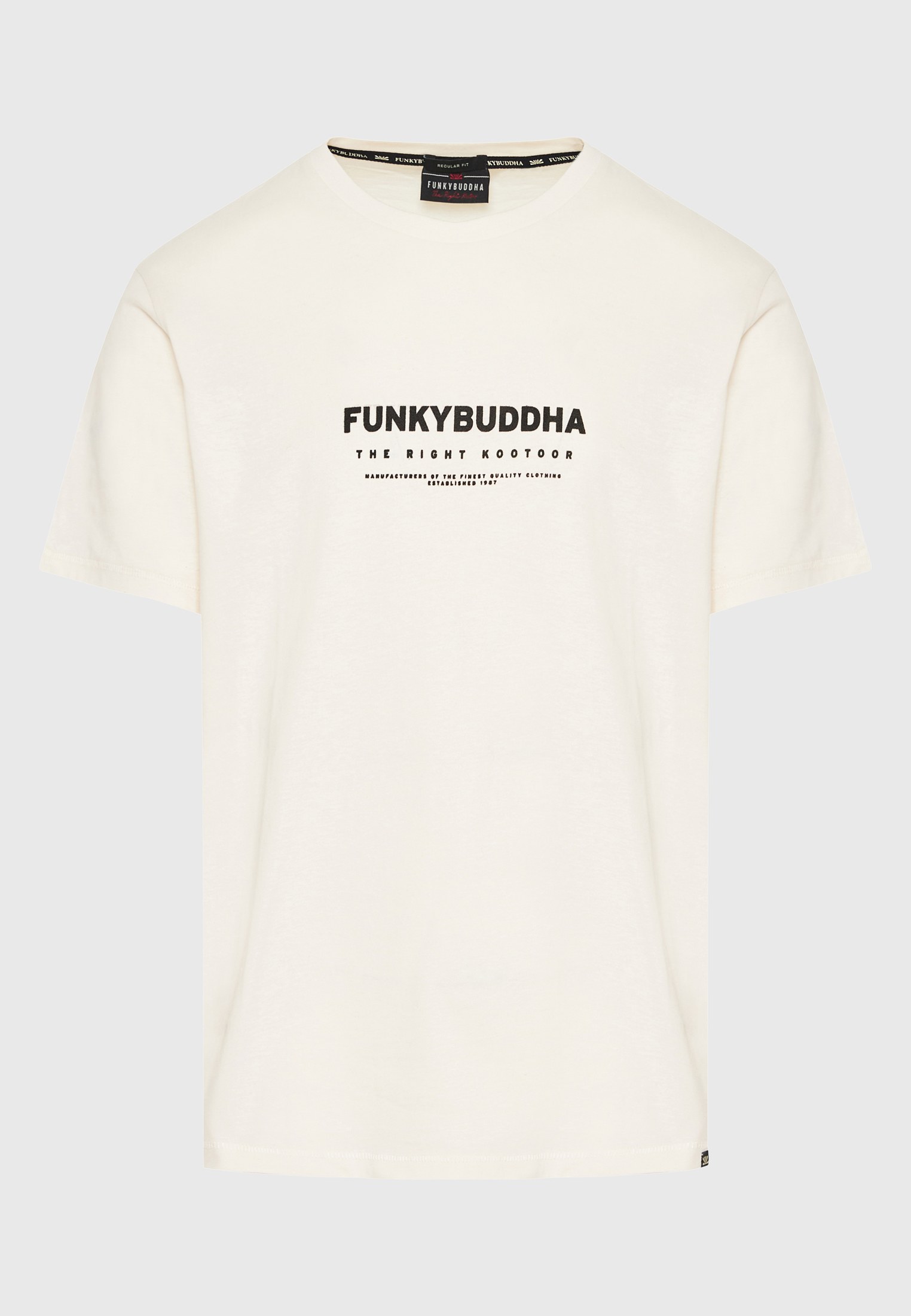 Men's Shirts Funky Buddha White
