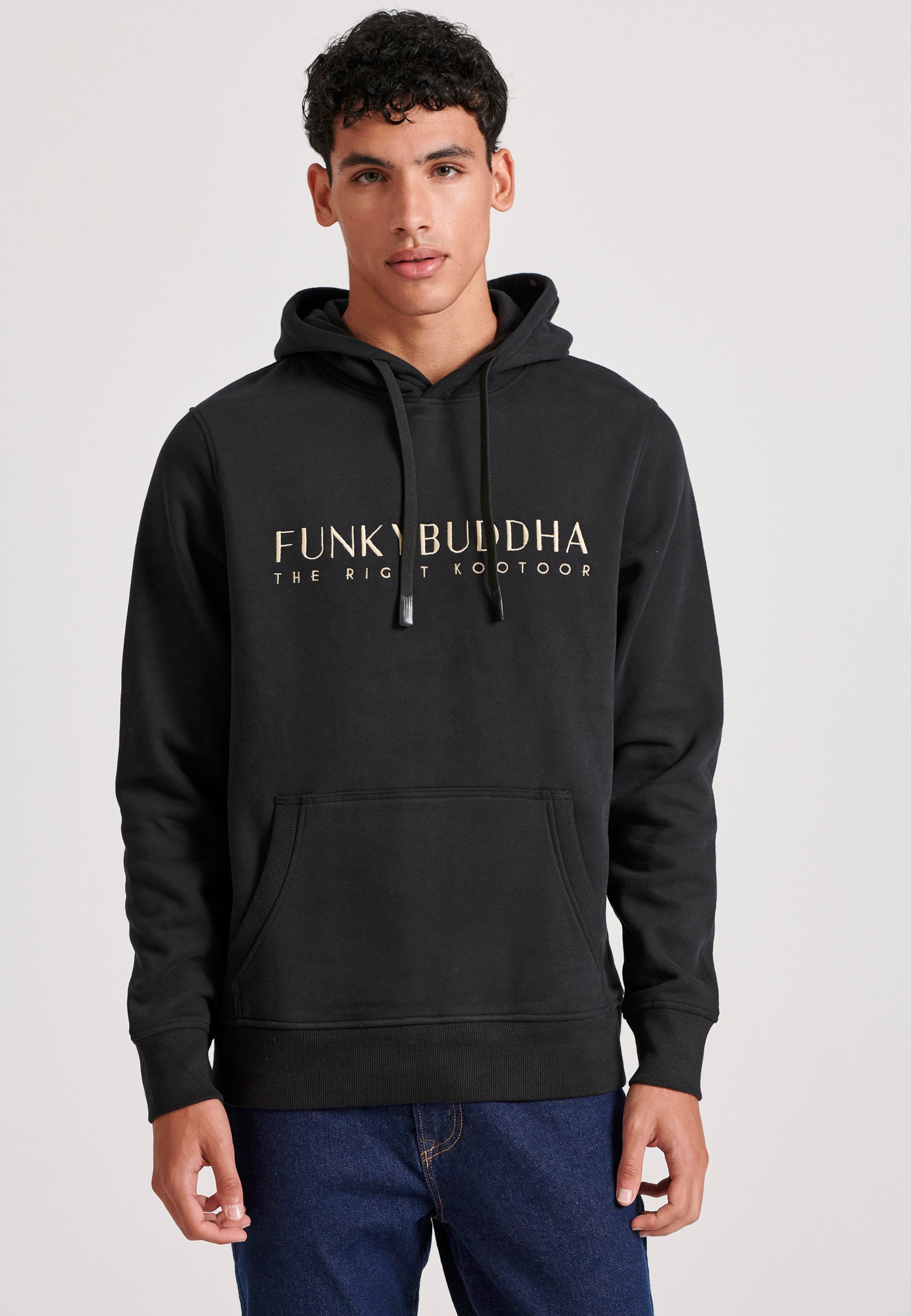 Men's Hoodies & Sweatshirts Funky Buddha Black
