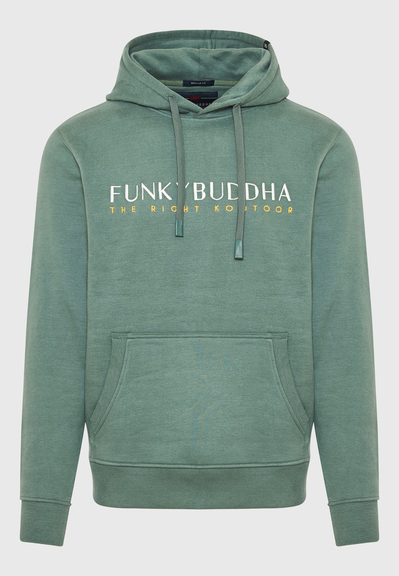 Men's Hoodies & Sweatshirts Funky Buddha Green