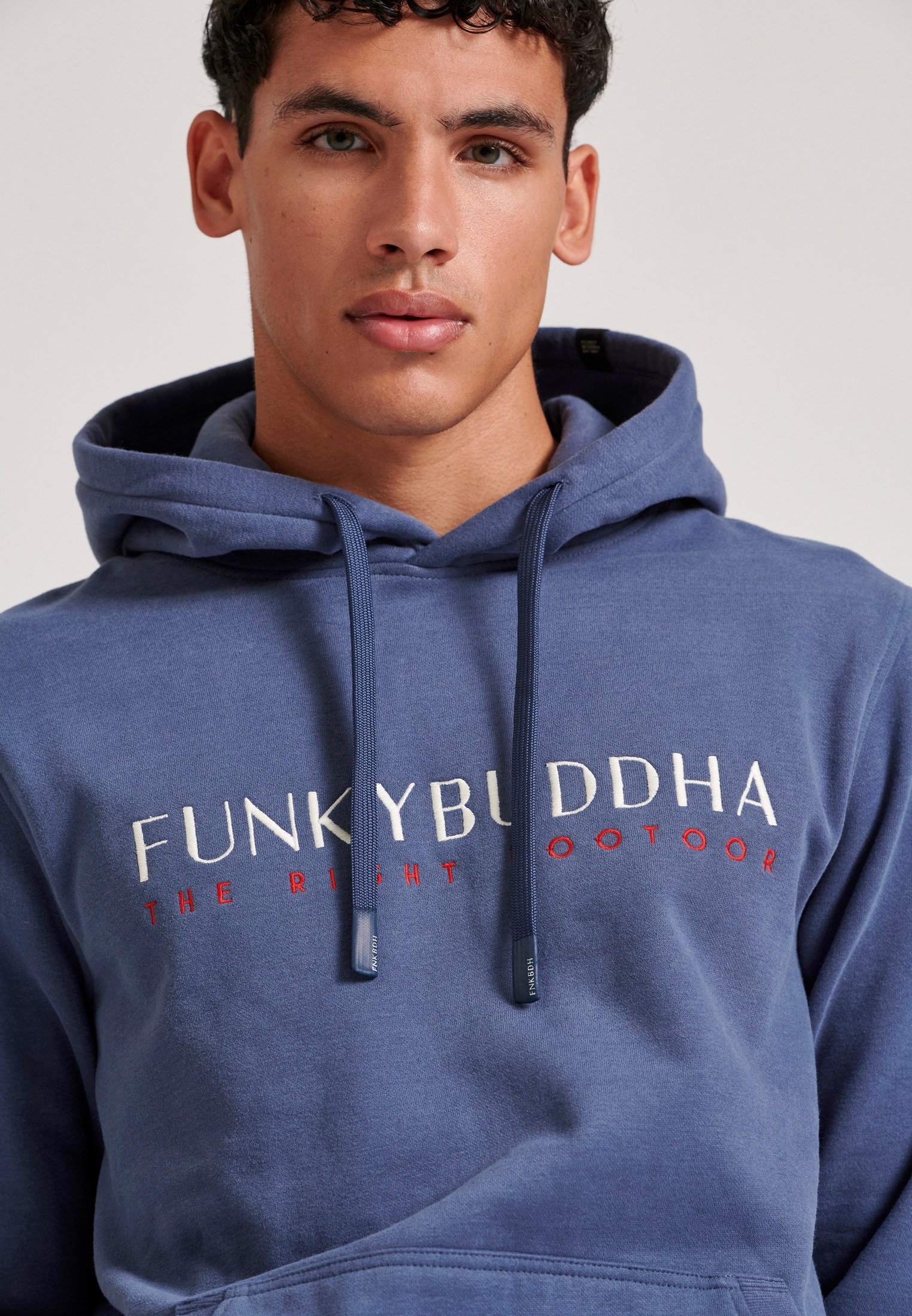 Men's Hoodies & Sweatshirts Funky Buddha Blue