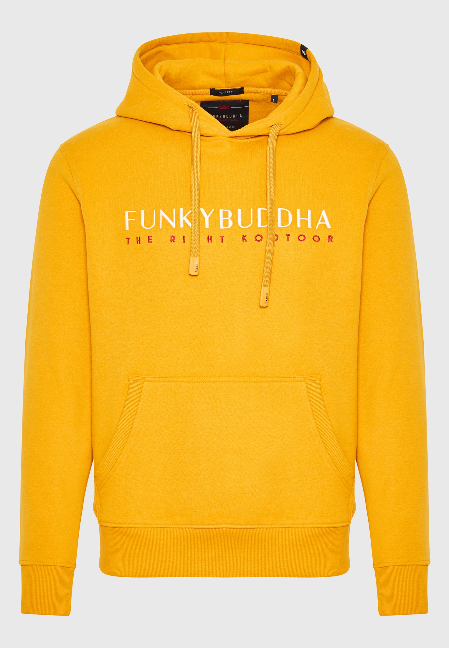 Men's Hoodies & Sweatshirts Funky Buddha Yellow