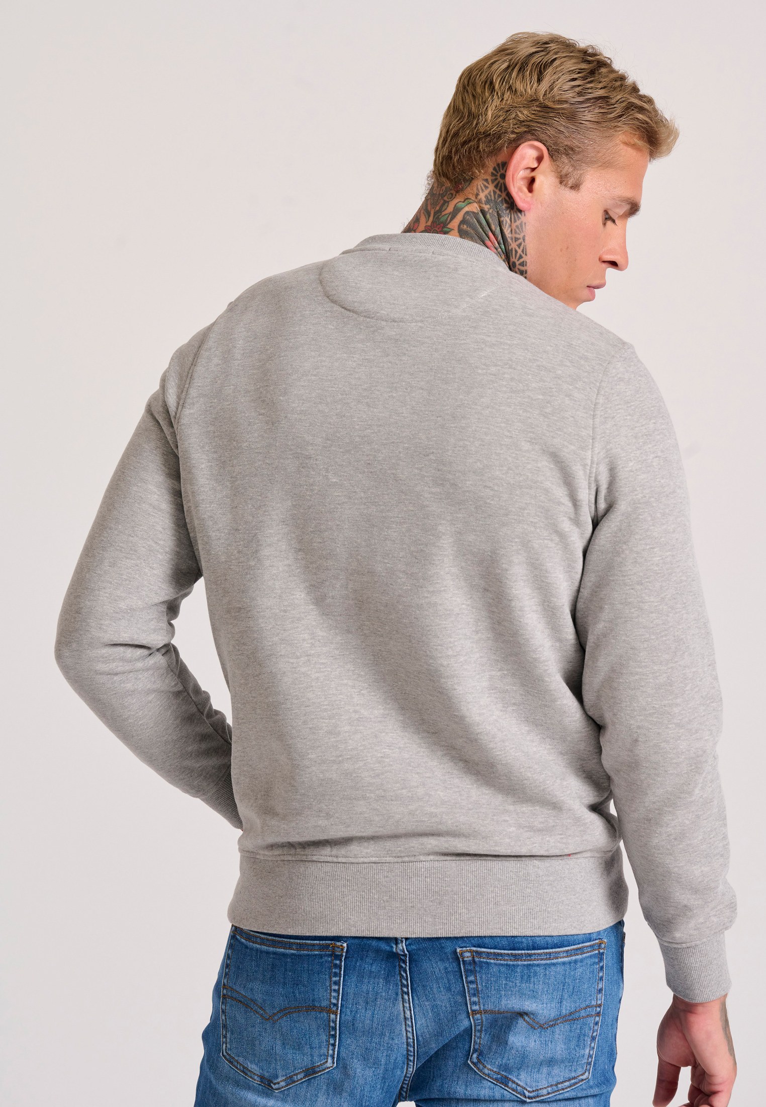 Men's Hoodies & Sweatshirts Funky Buddha Gray