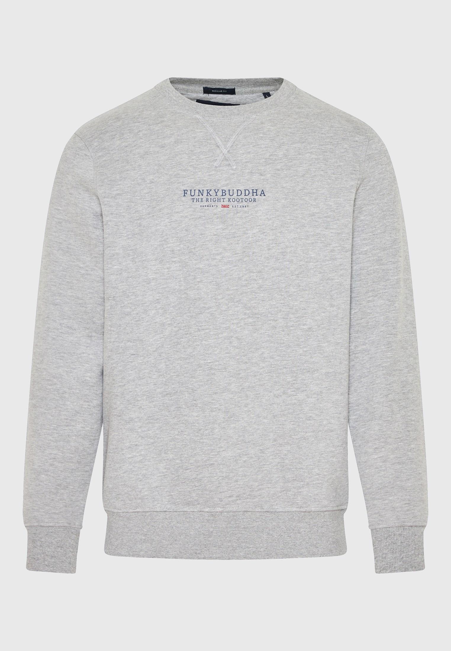 Men's Hoodies & Sweatshirts Funky Buddha Gray