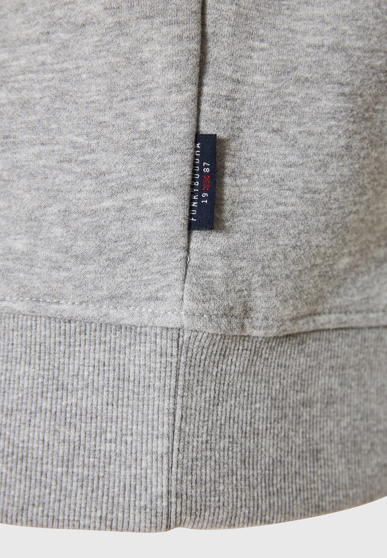 Men's Hoodies & Sweatshirts Funky Buddha Gray