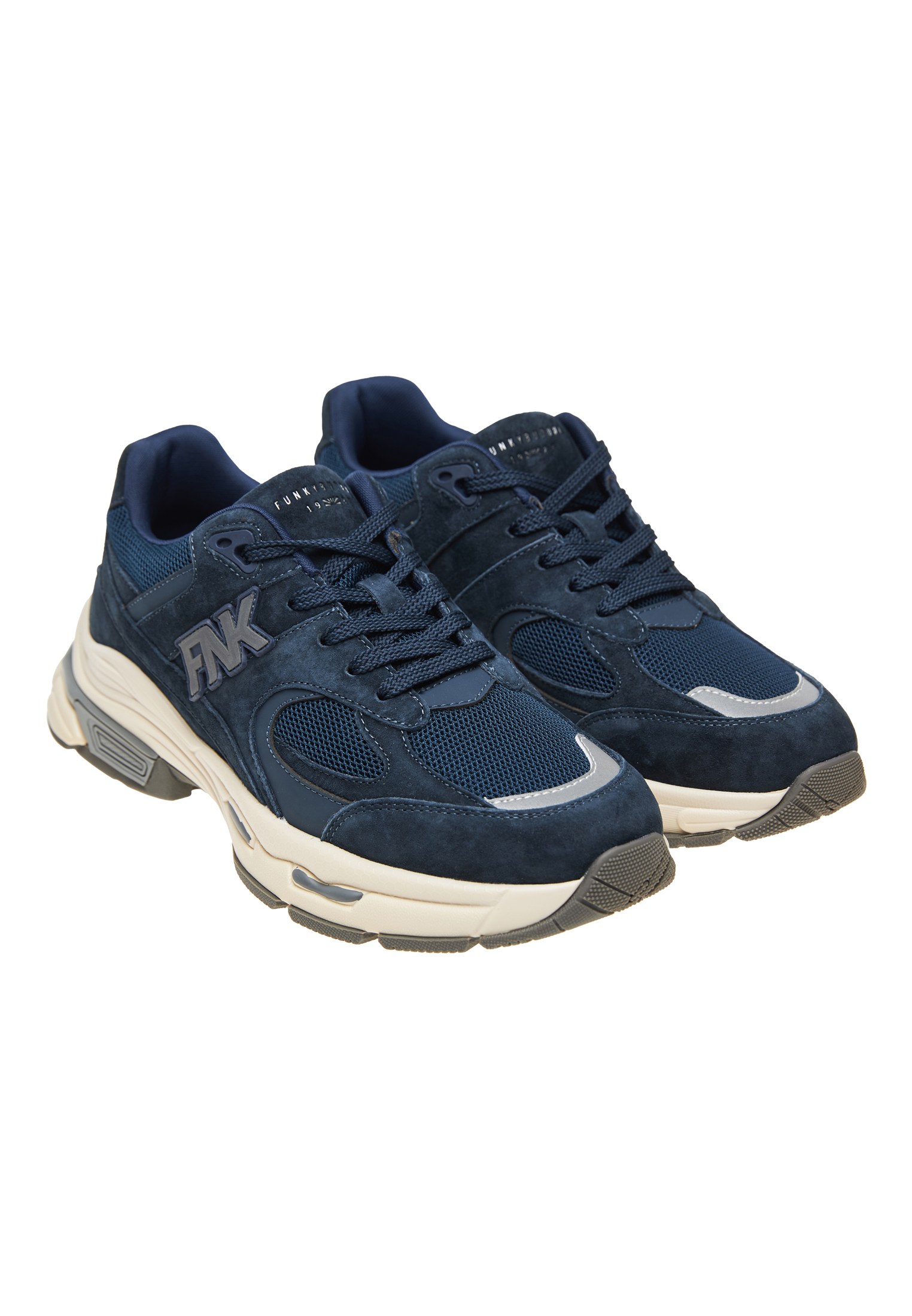 Ανδρικά δερμάτινα sneakers φωτογραφία