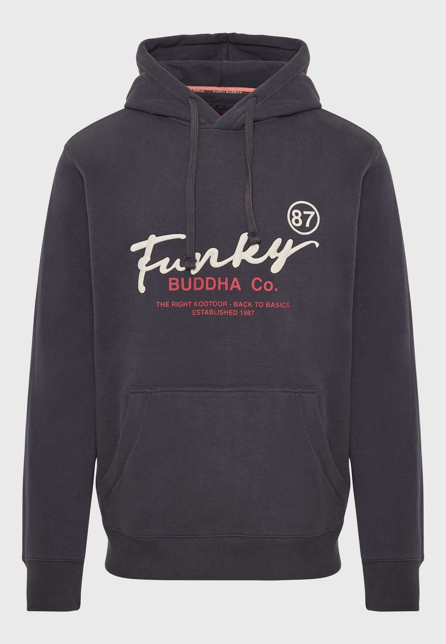 Men's Hoodies & Sweatshirts Funky Buddha Gray