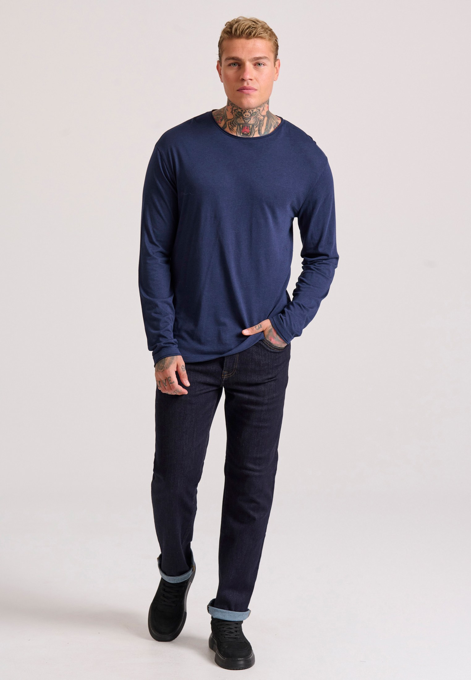 Men's T-Shirts Funky Buddha Navy