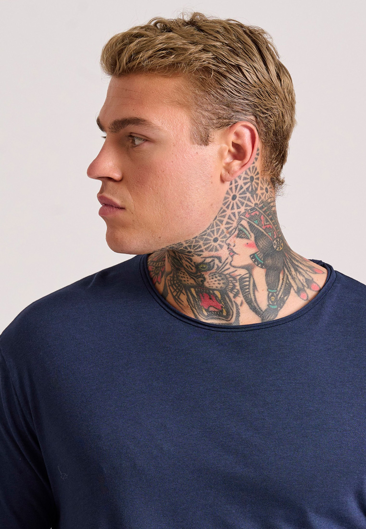 Men's T-Shirts Funky Buddha Navy