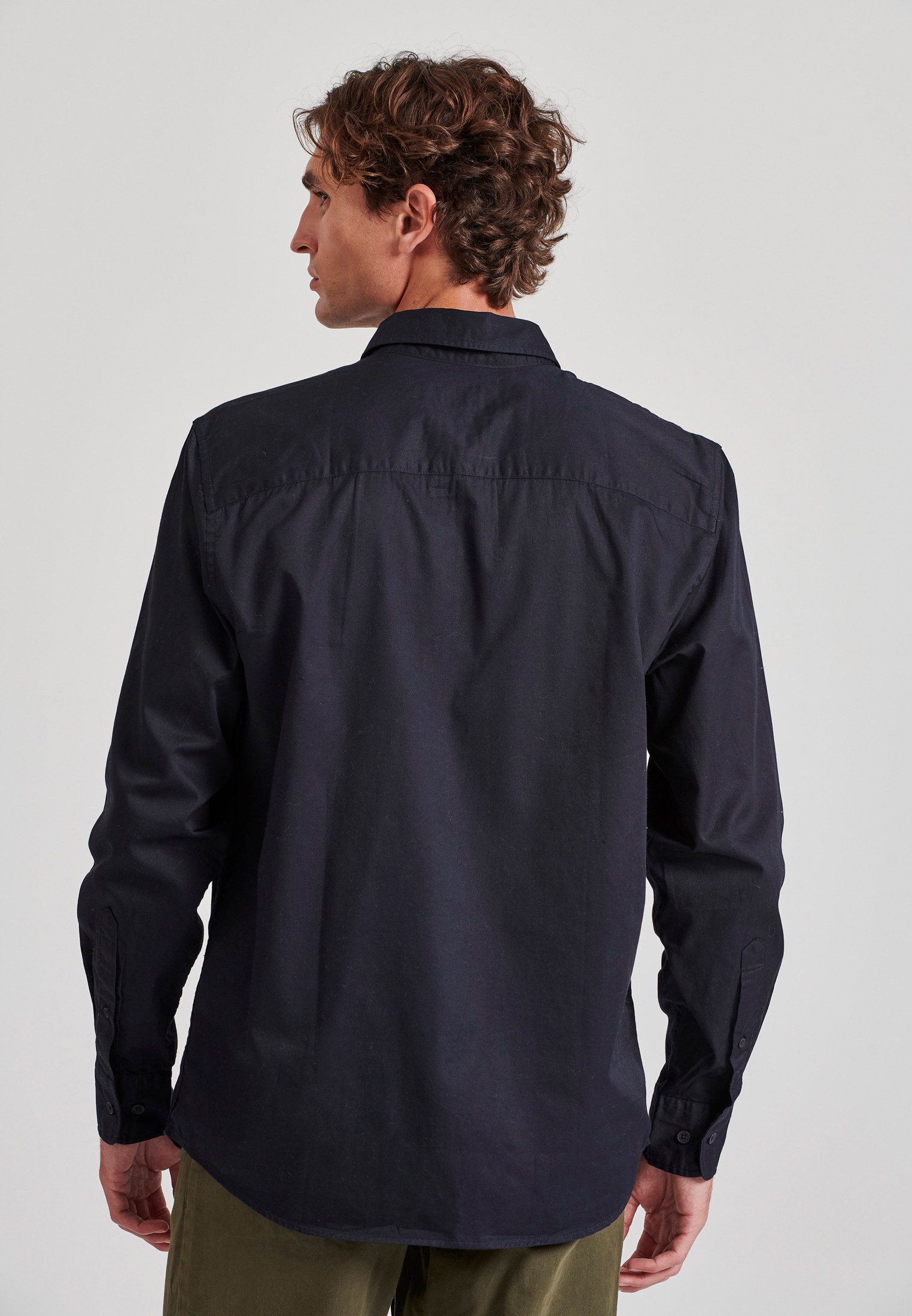 Men's Shirts Funky Buddha Navy