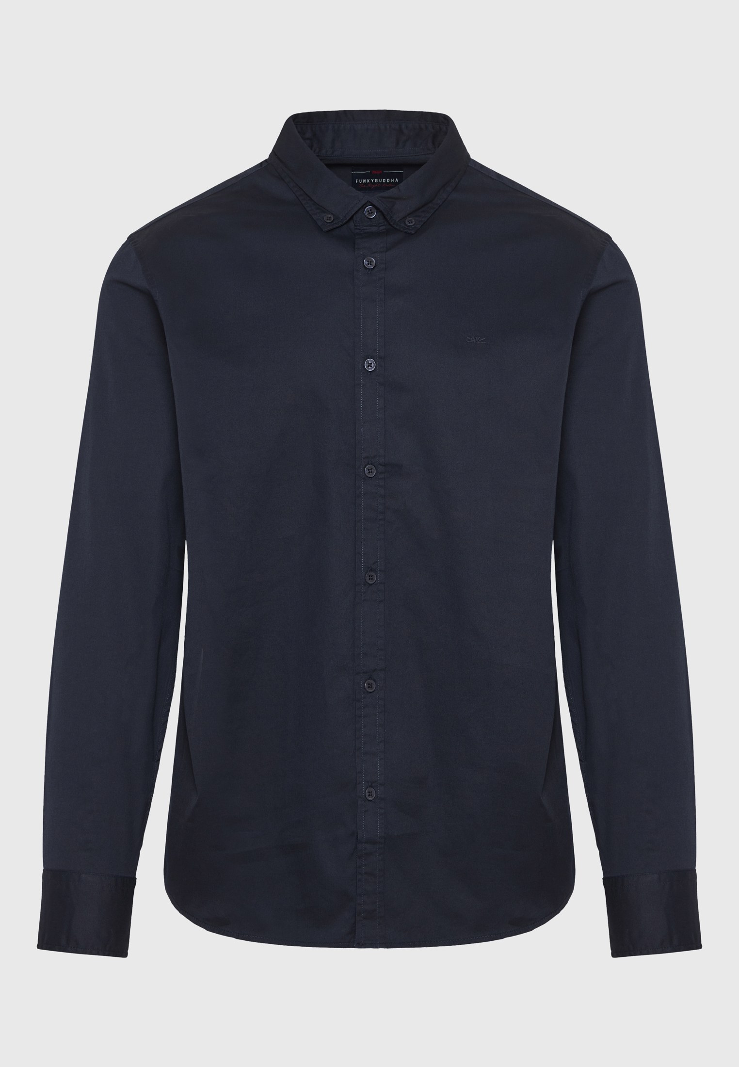 Men's Shirts Funky Buddha Navy