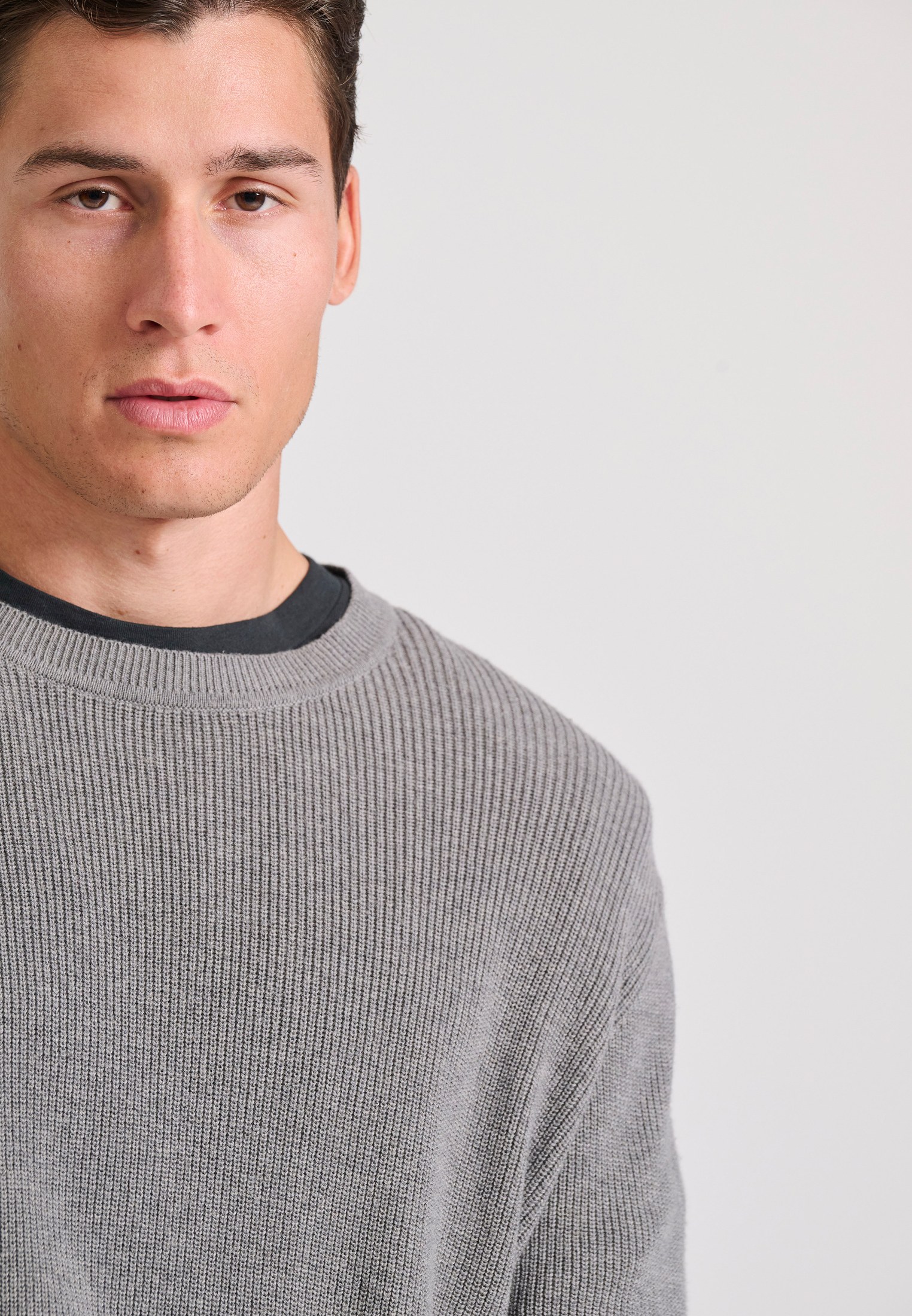 Men's Knitwear Funky Buddha Gray
