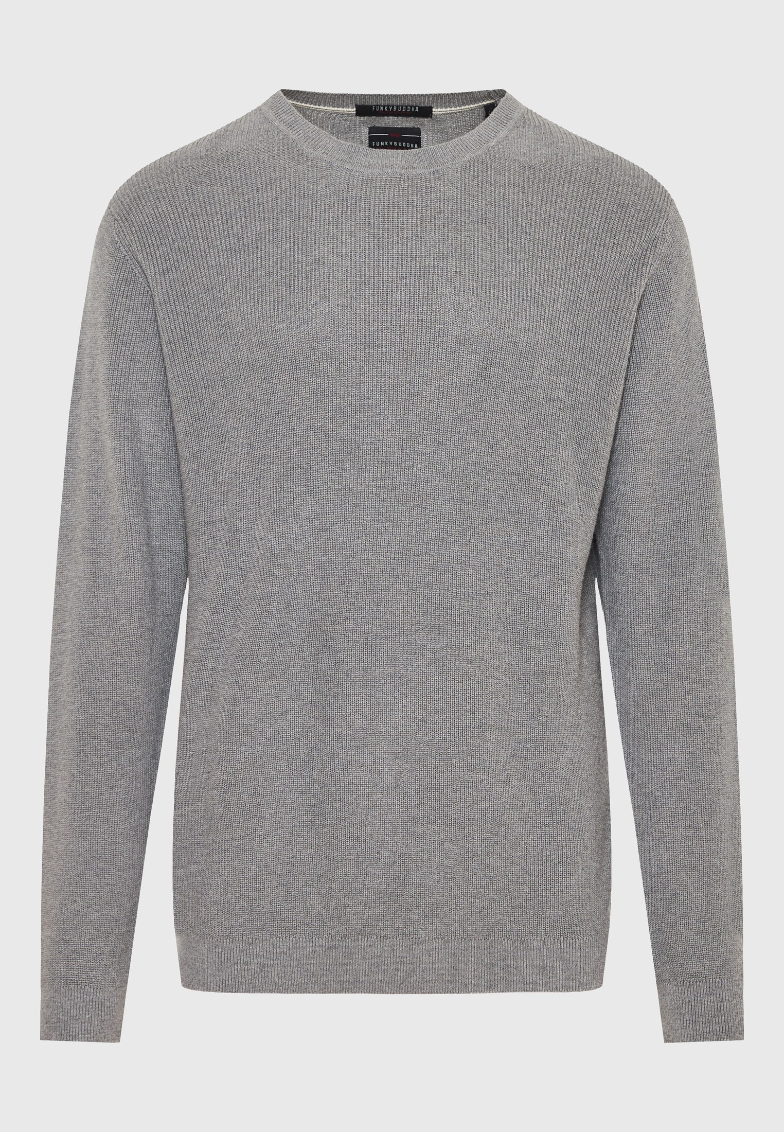 Men's Knitwear Funky Buddha Gray