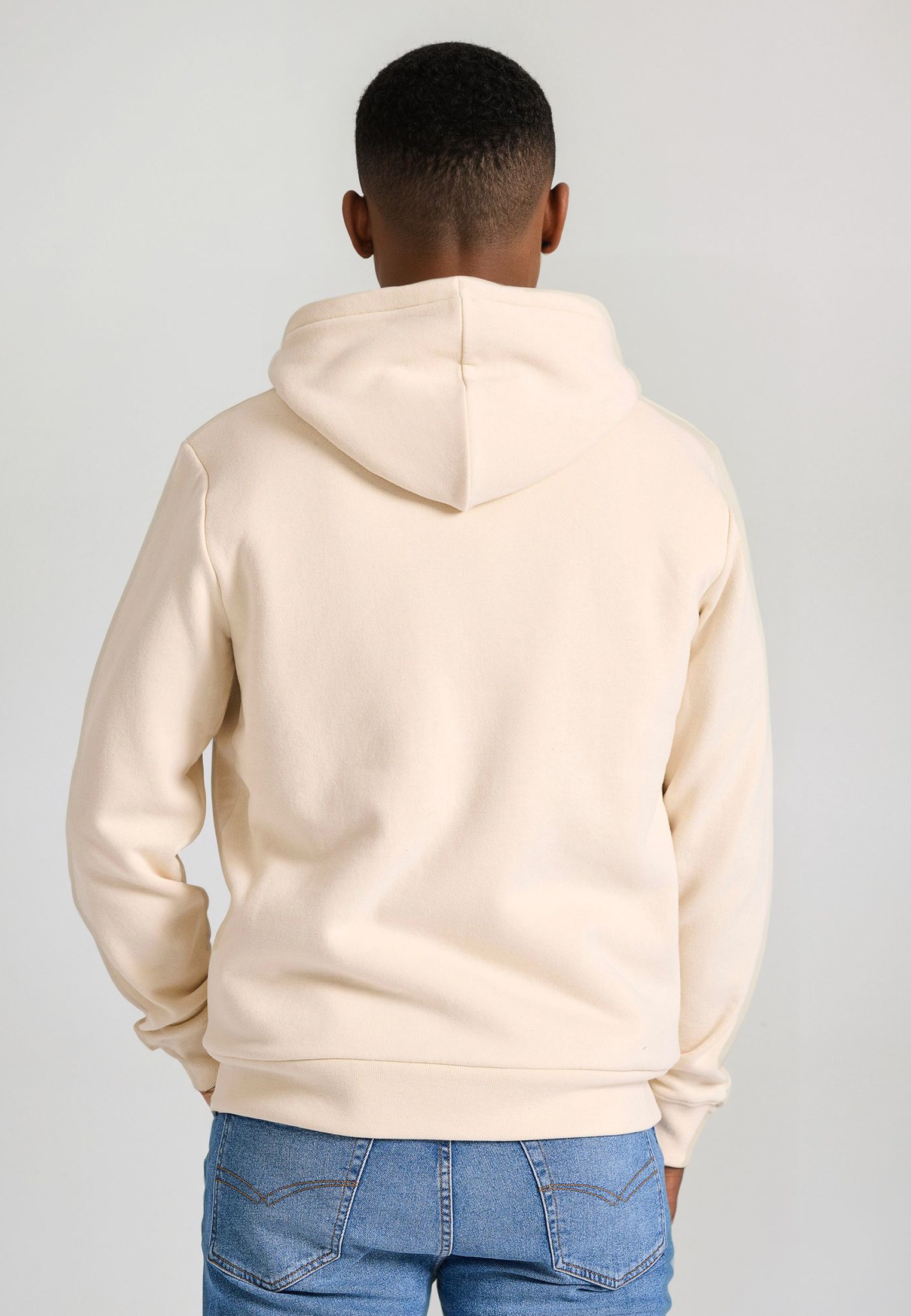 Relaxed fit ζακέτα φούτερ με εσωτερική επένδυση φωτογραφία