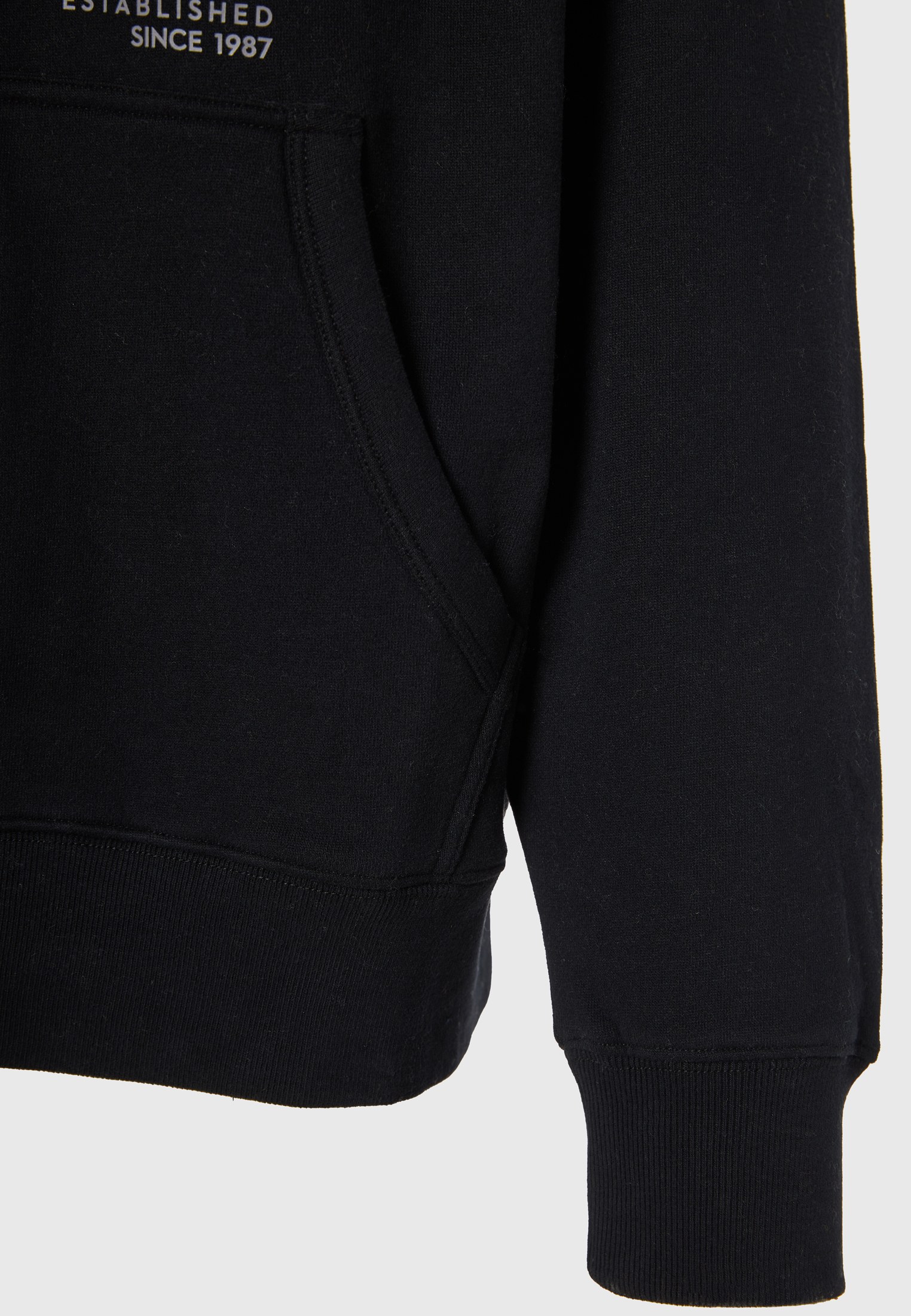 Relaxed fit φούτερ με embossed τύπωμα στο στήθος φωτογραφία