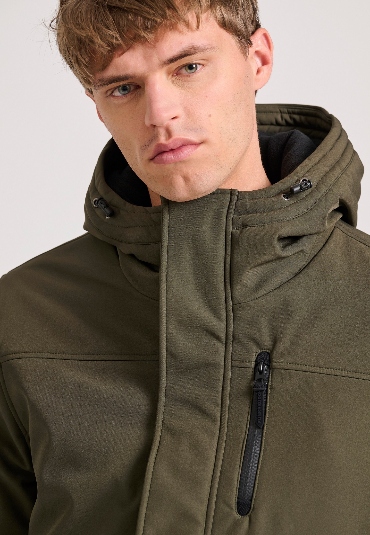 Men's Jackets Funky Buddha Khaki