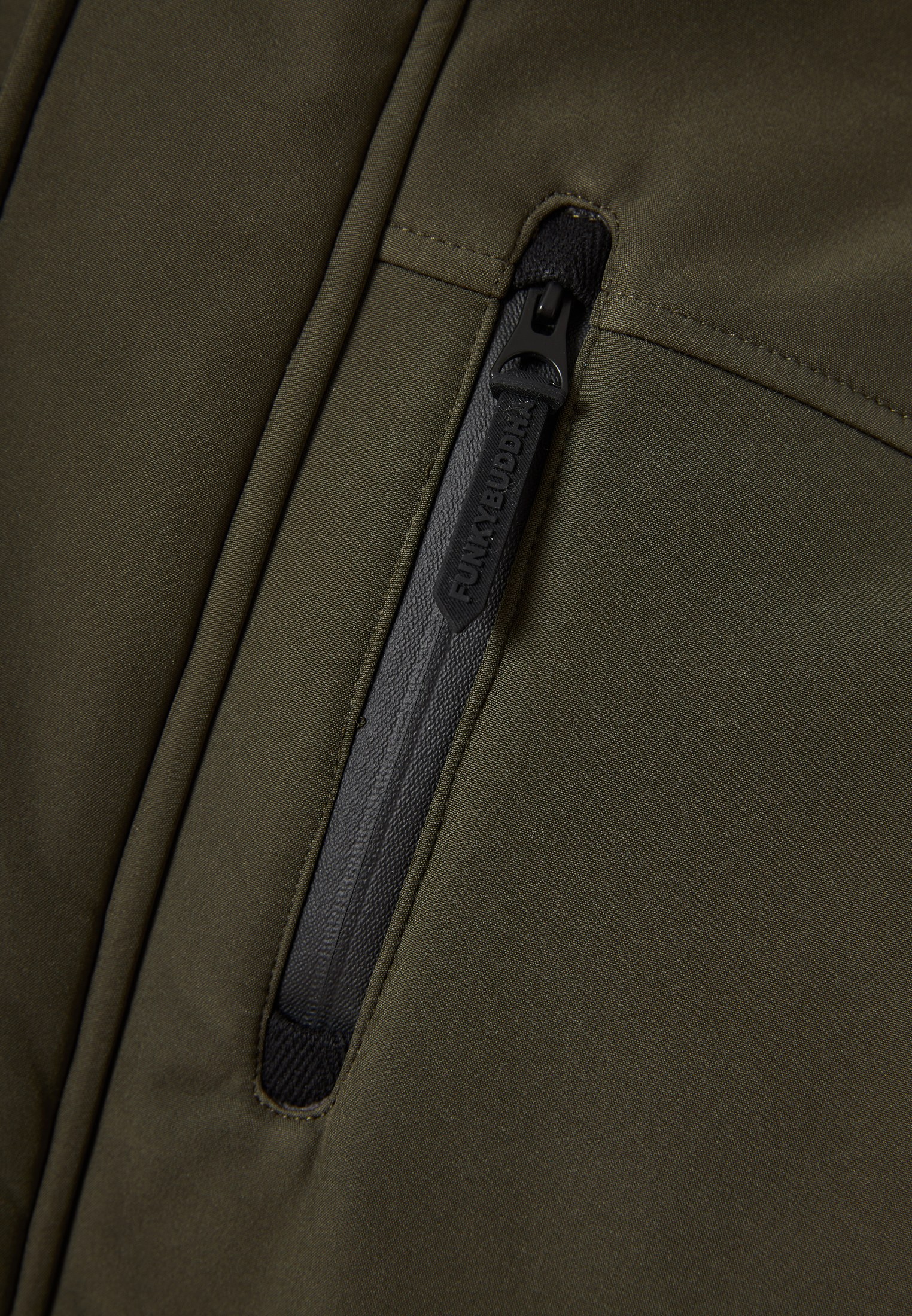 Men's Jackets Funky Buddha Khaki