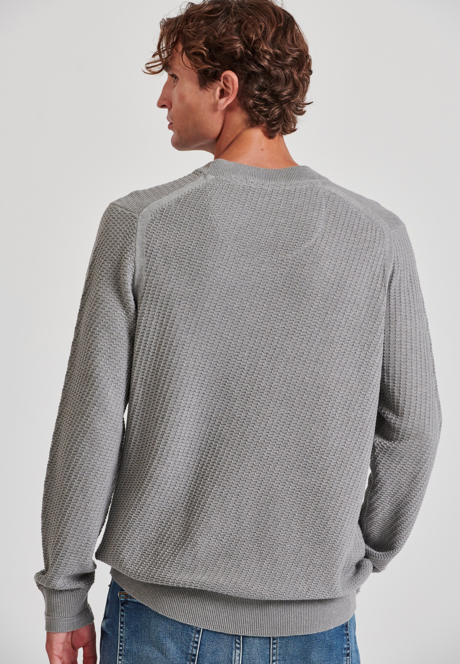 Men's Knitwear Funky Buddha Gray