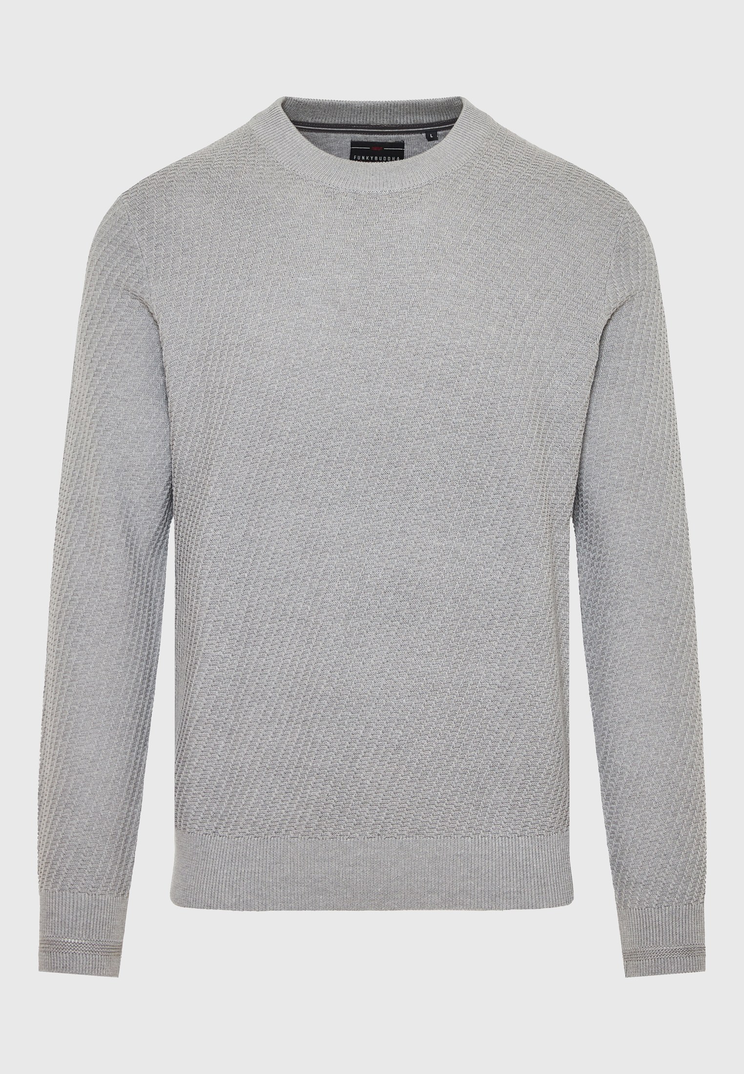 Men's Knitwear Funky Buddha Gray