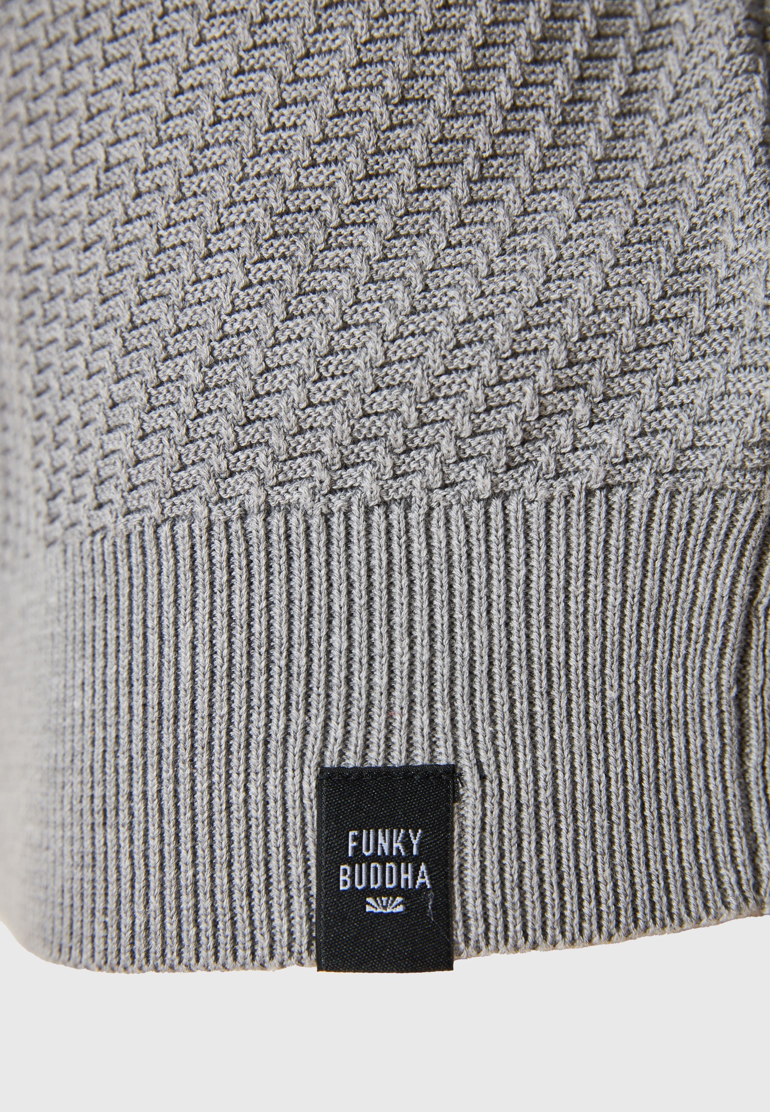 Men's Knitwear Funky Buddha Gray