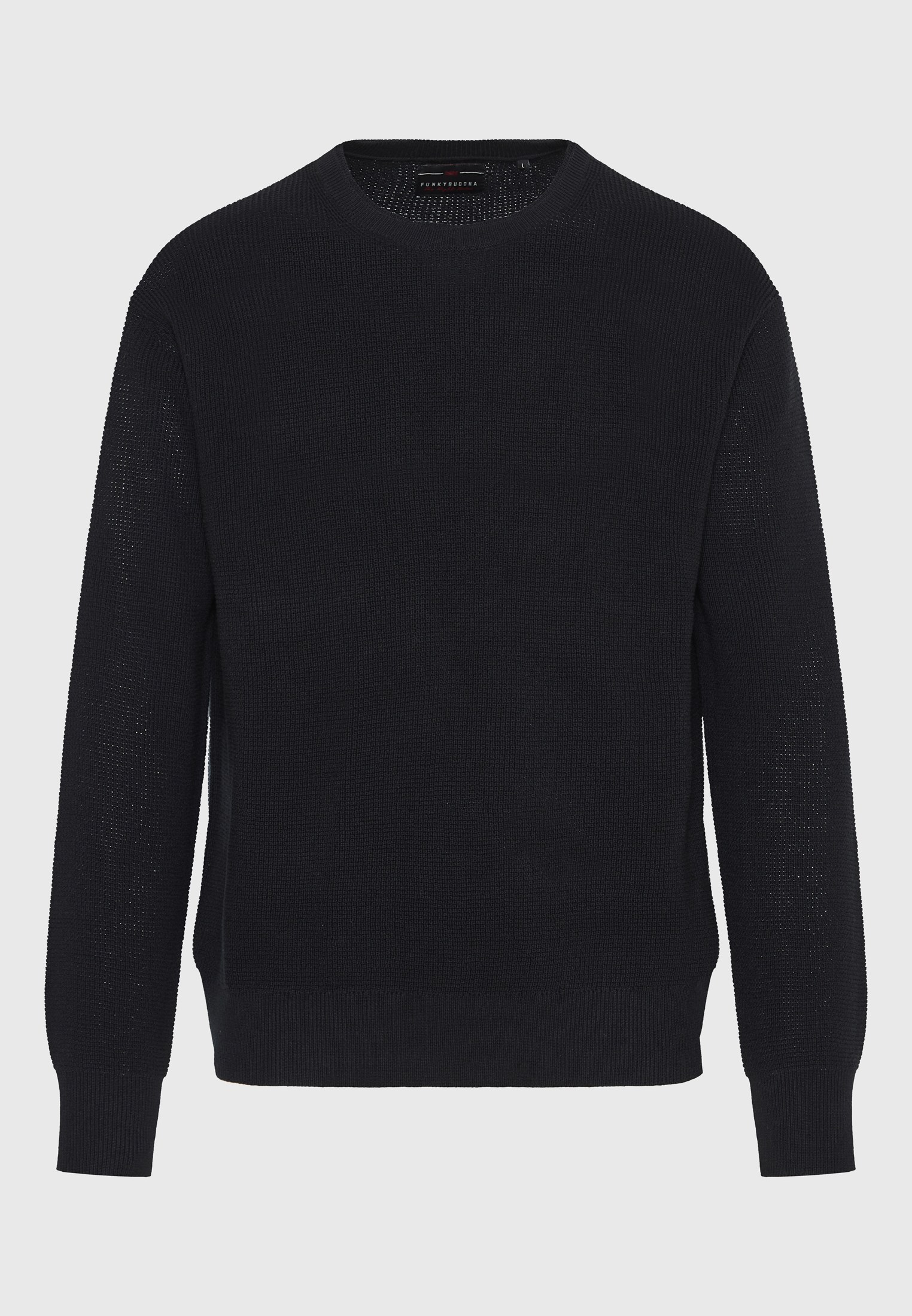 Men's Knitwear Funky Buddha Black