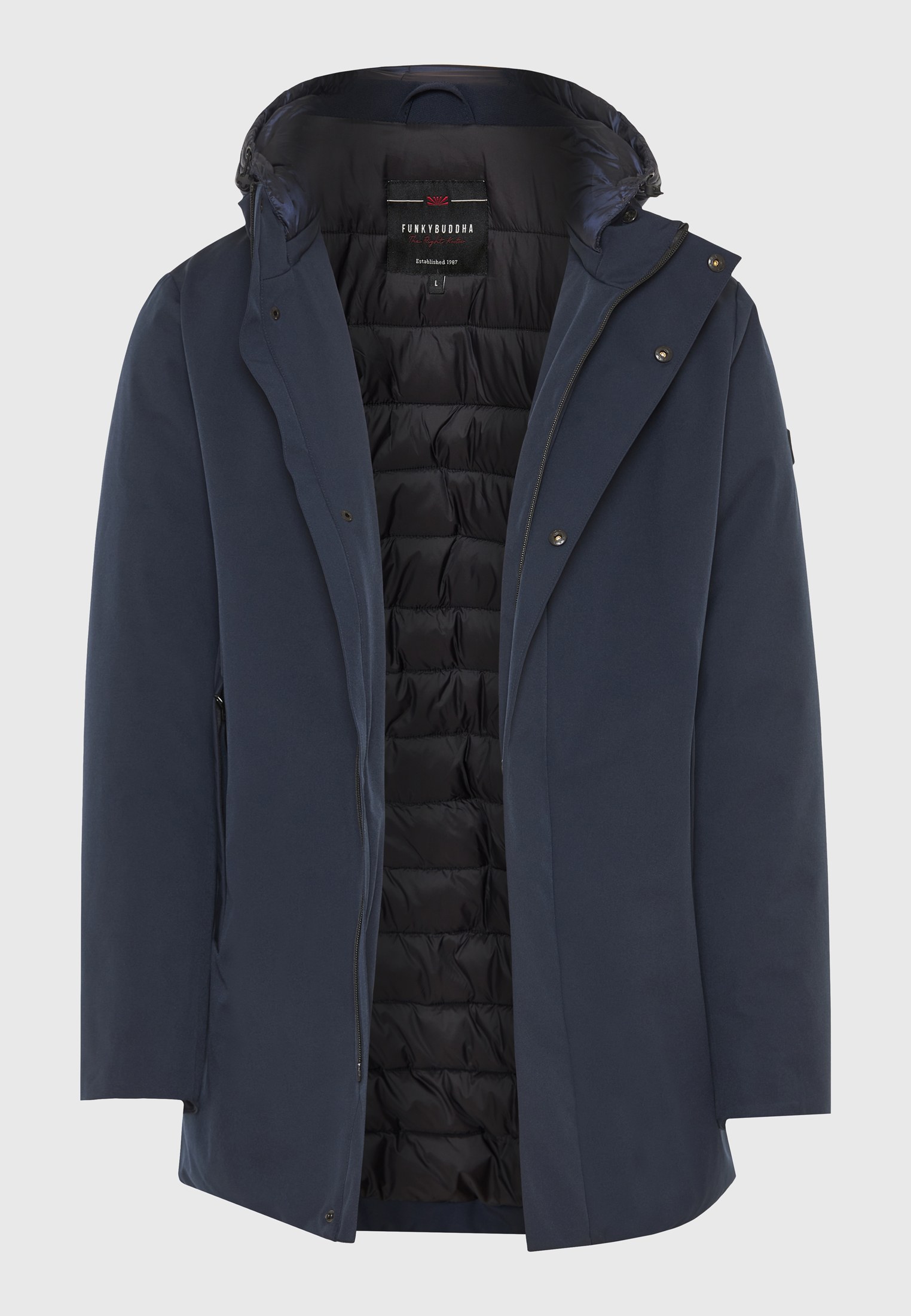 Men's Jackets Funky Buddha Blue