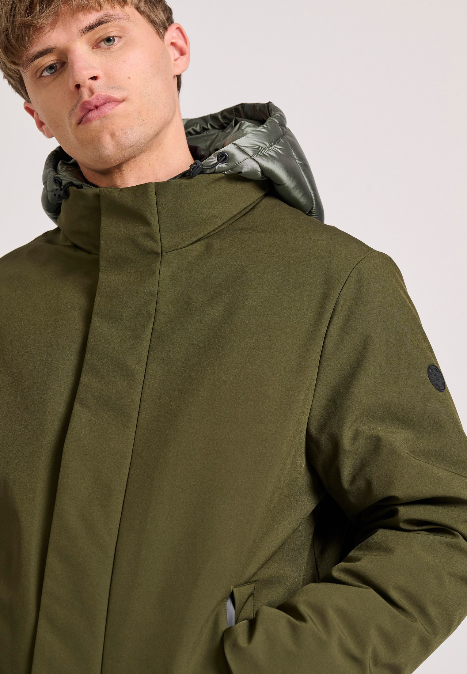 Men's Jackets Funky Buddha Khaki