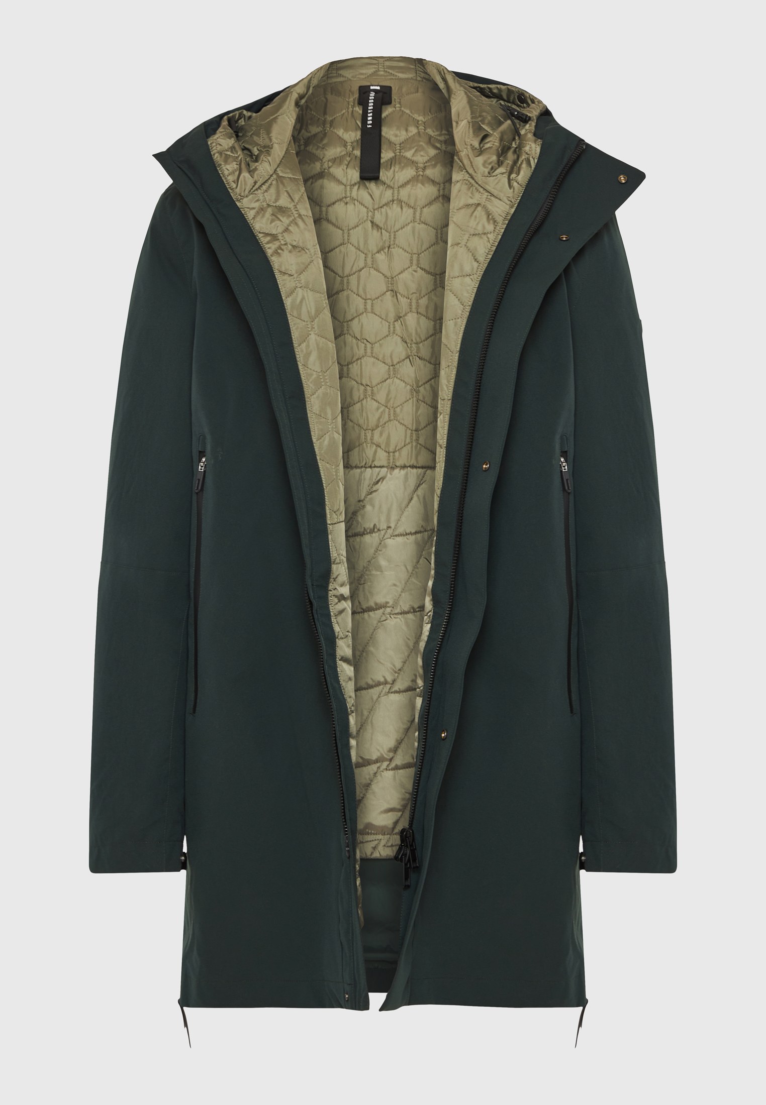 Men's Jackets Funky Buddha Green