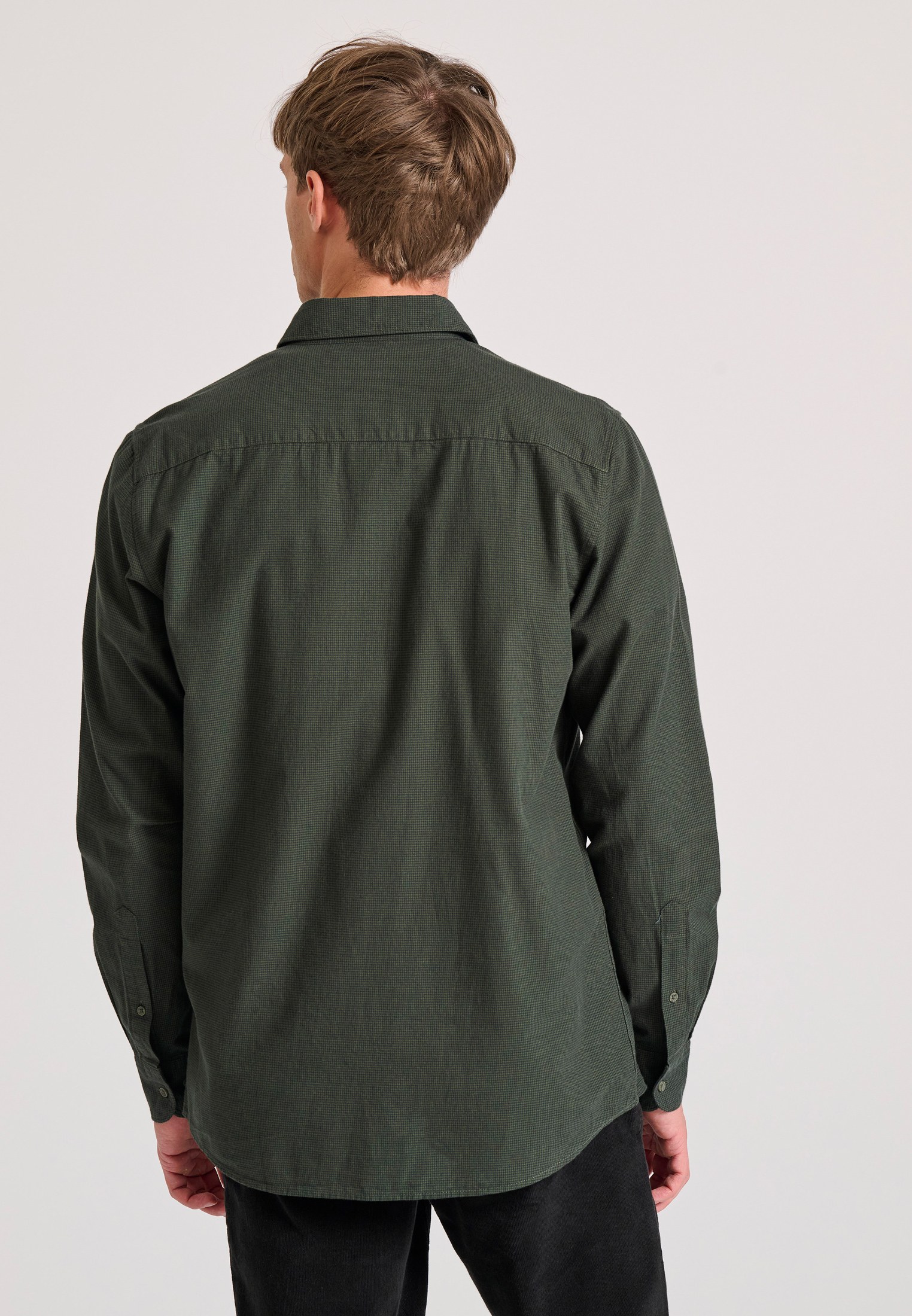 Men's Shirts Funky Buddha Green