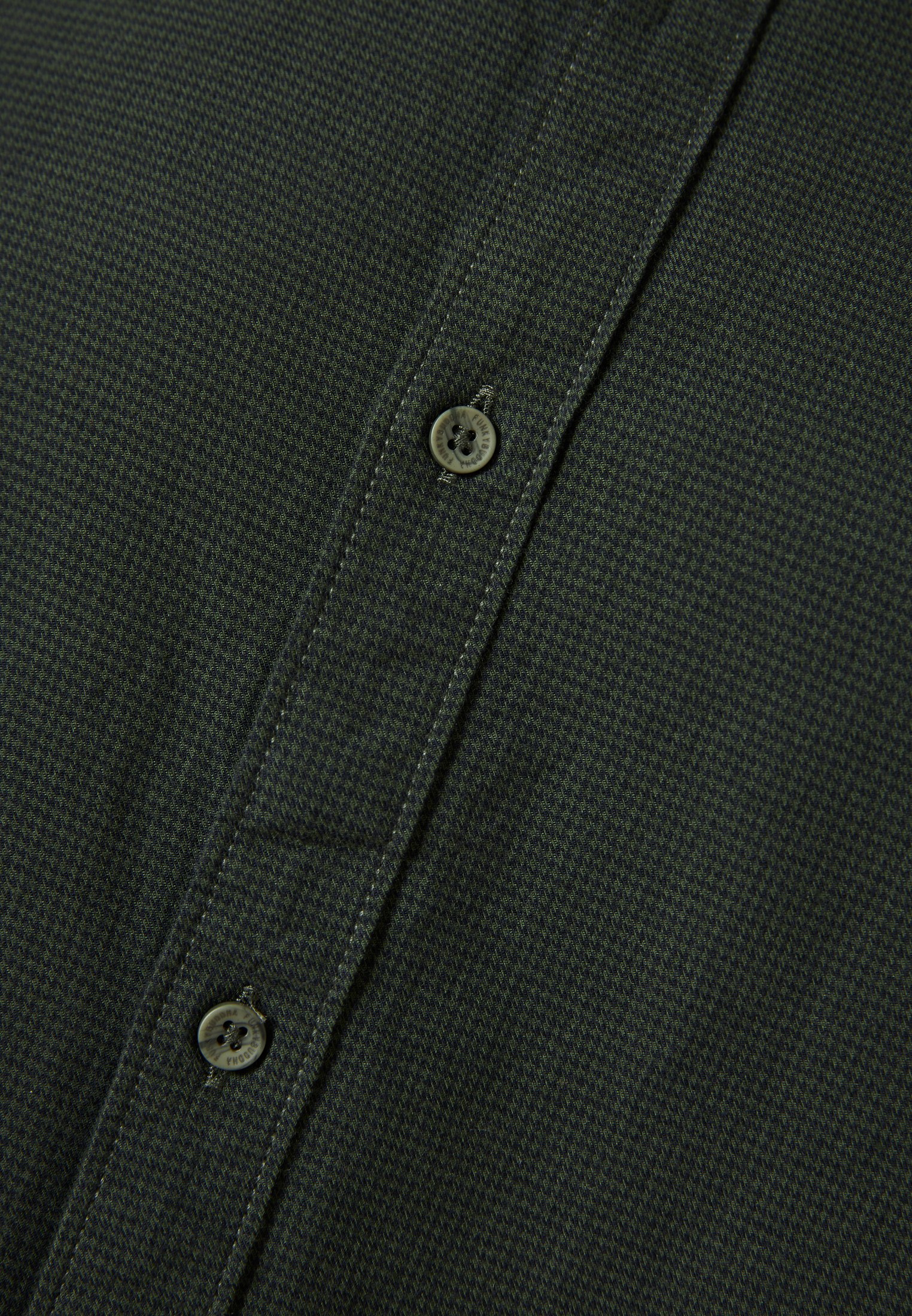 Men's Shirts Funky Buddha Green