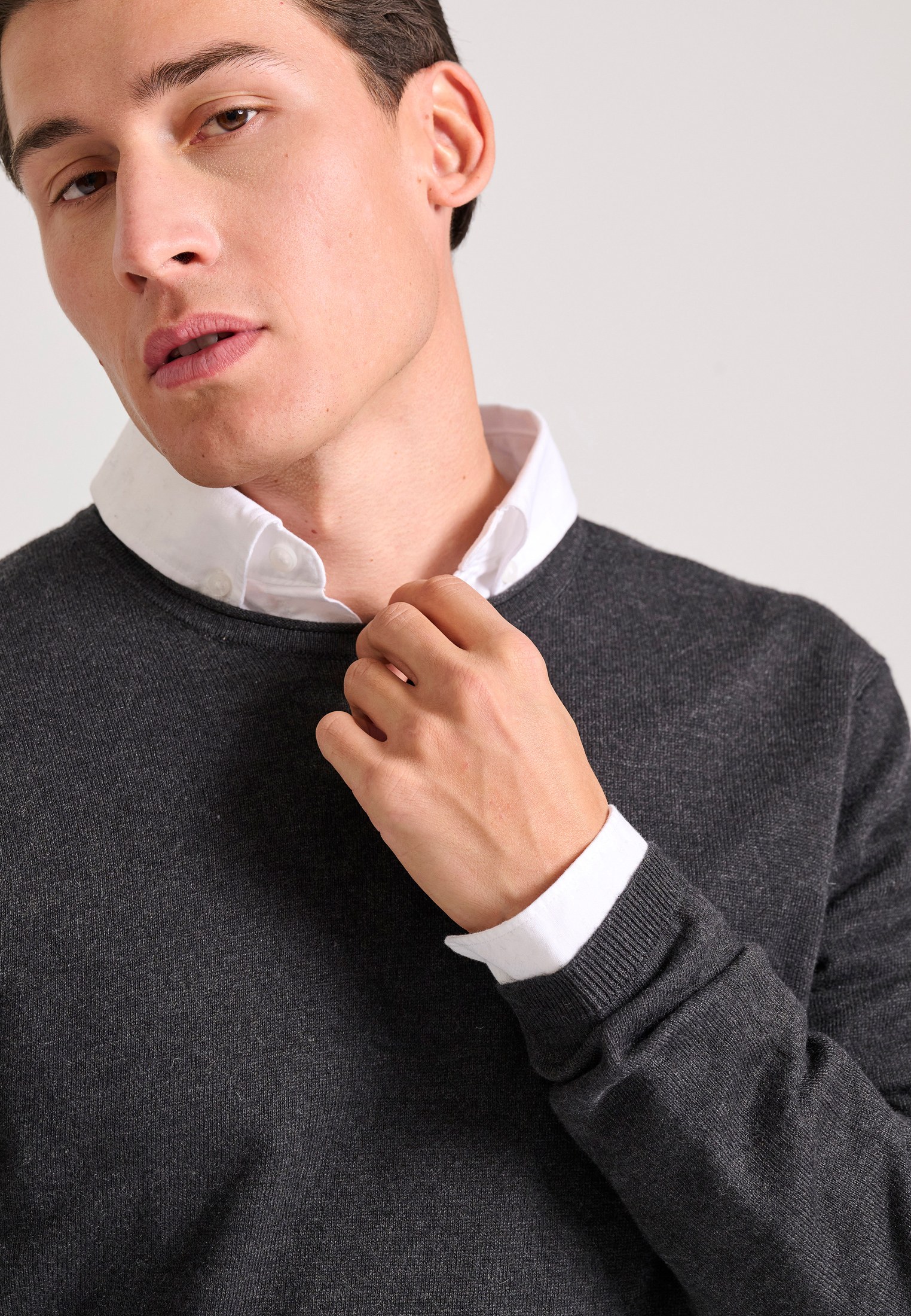 Men's Knitwear Funky Buddha Gray