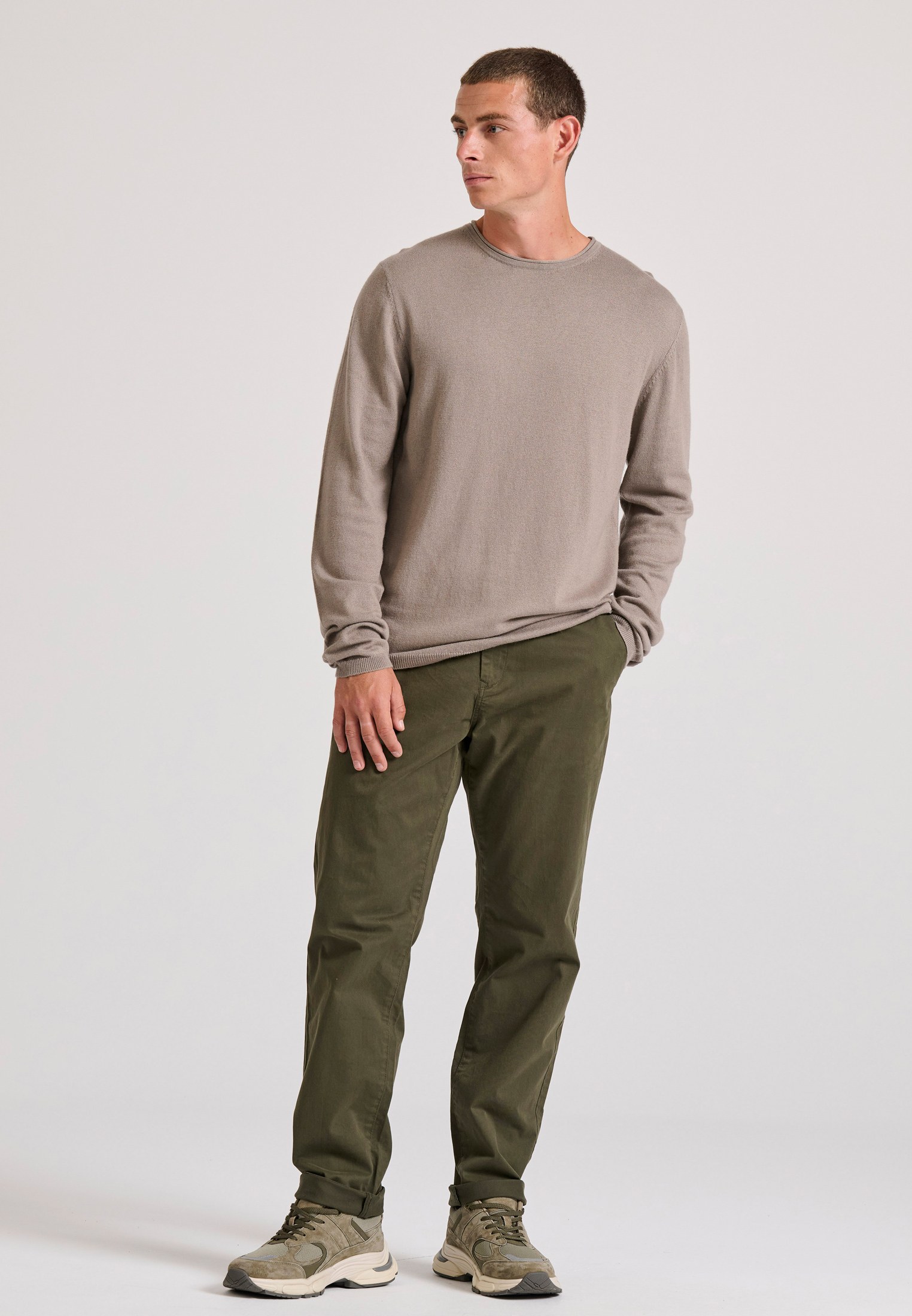 Men's Knitwear Funky Buddha Brown