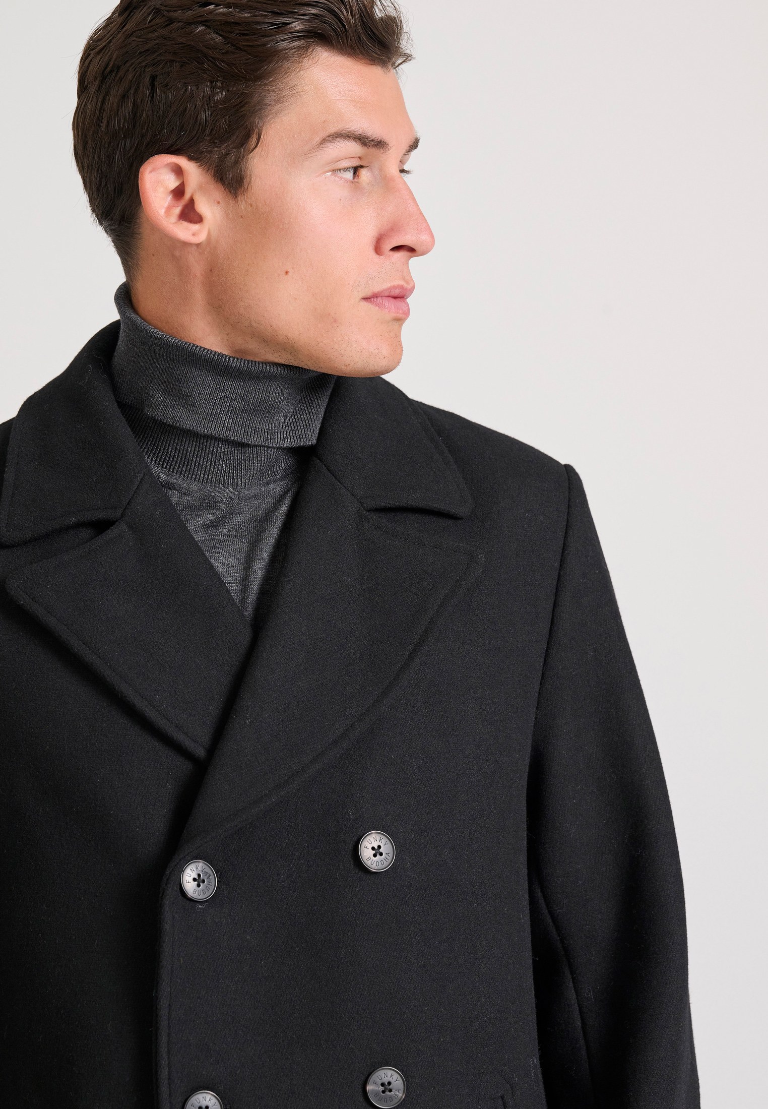 Men's Jackets Funky Buddha Black