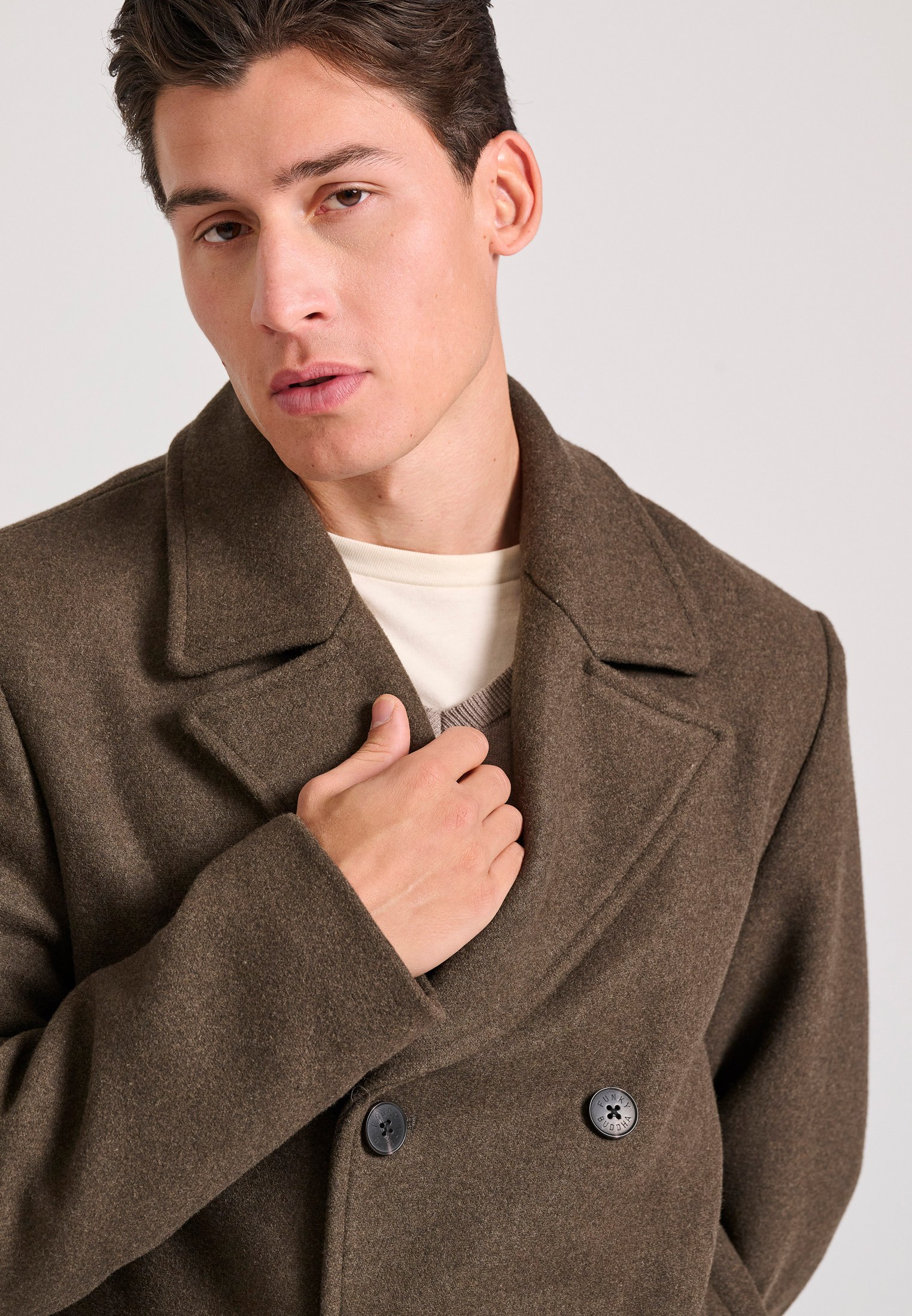 Men's Jackets Funky Buddha Green