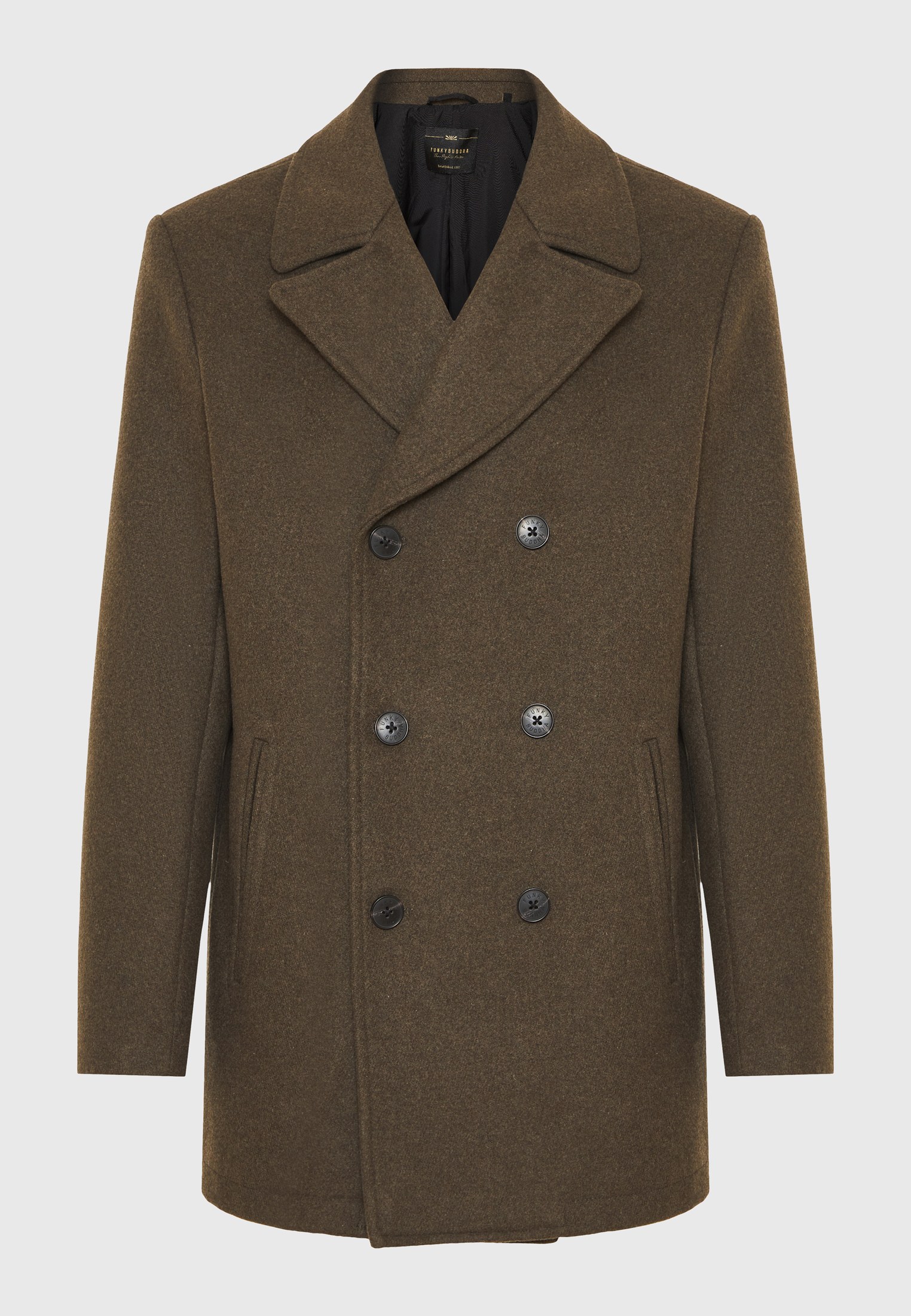 Men's Jackets Funky Buddha Green