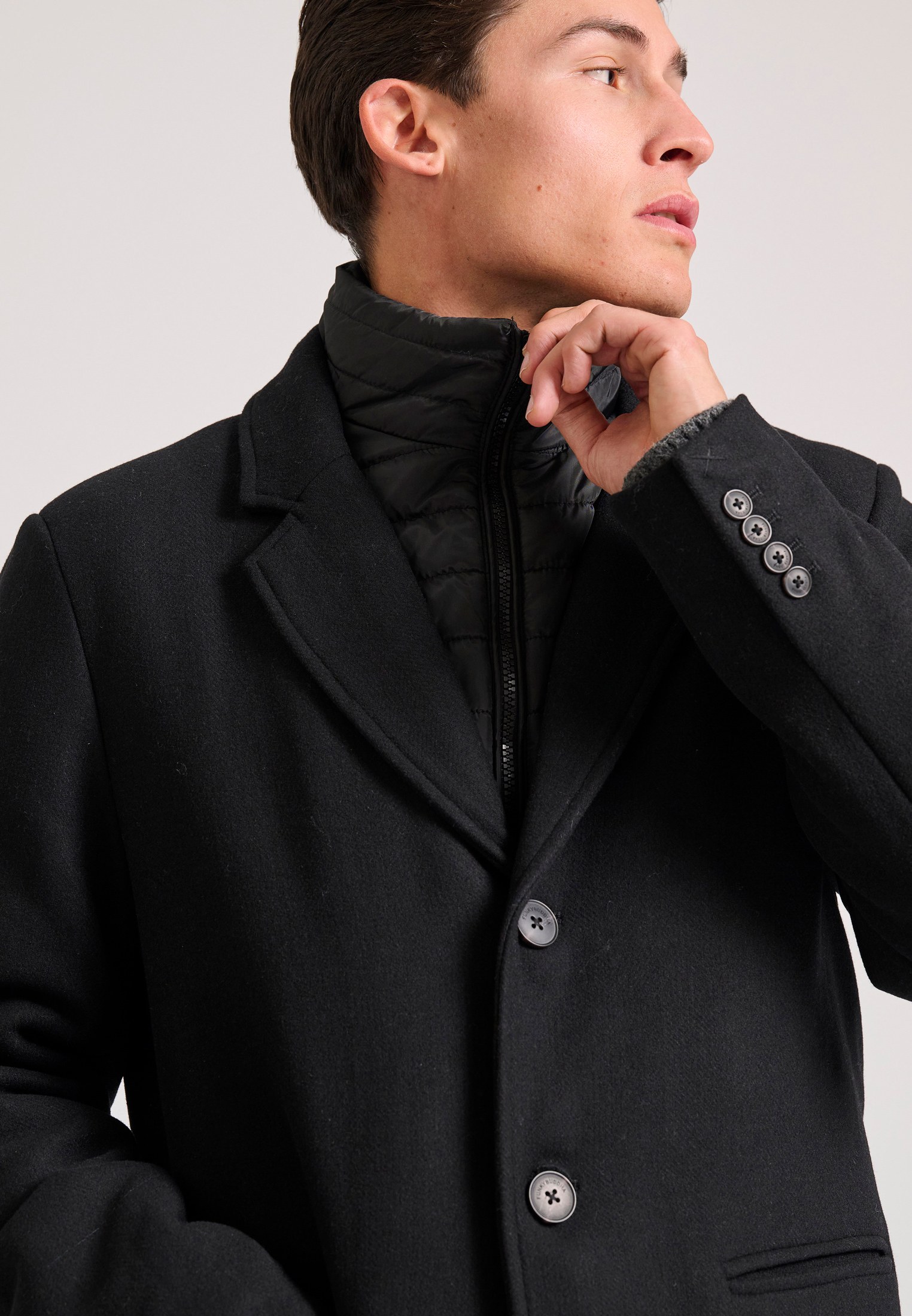 Men's Jackets Funky Buddha Black