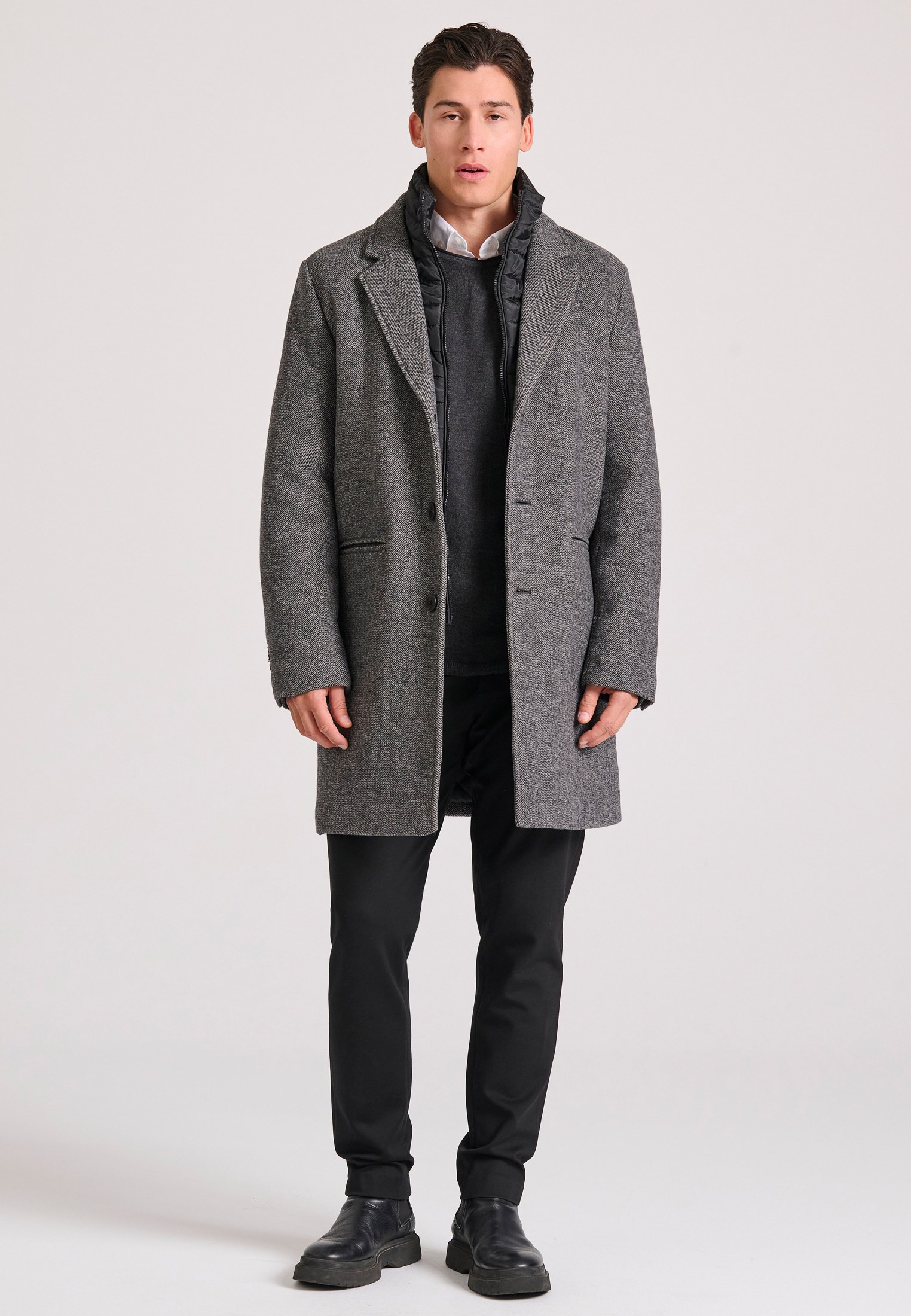 Men's Jackets Funky Buddha Gray